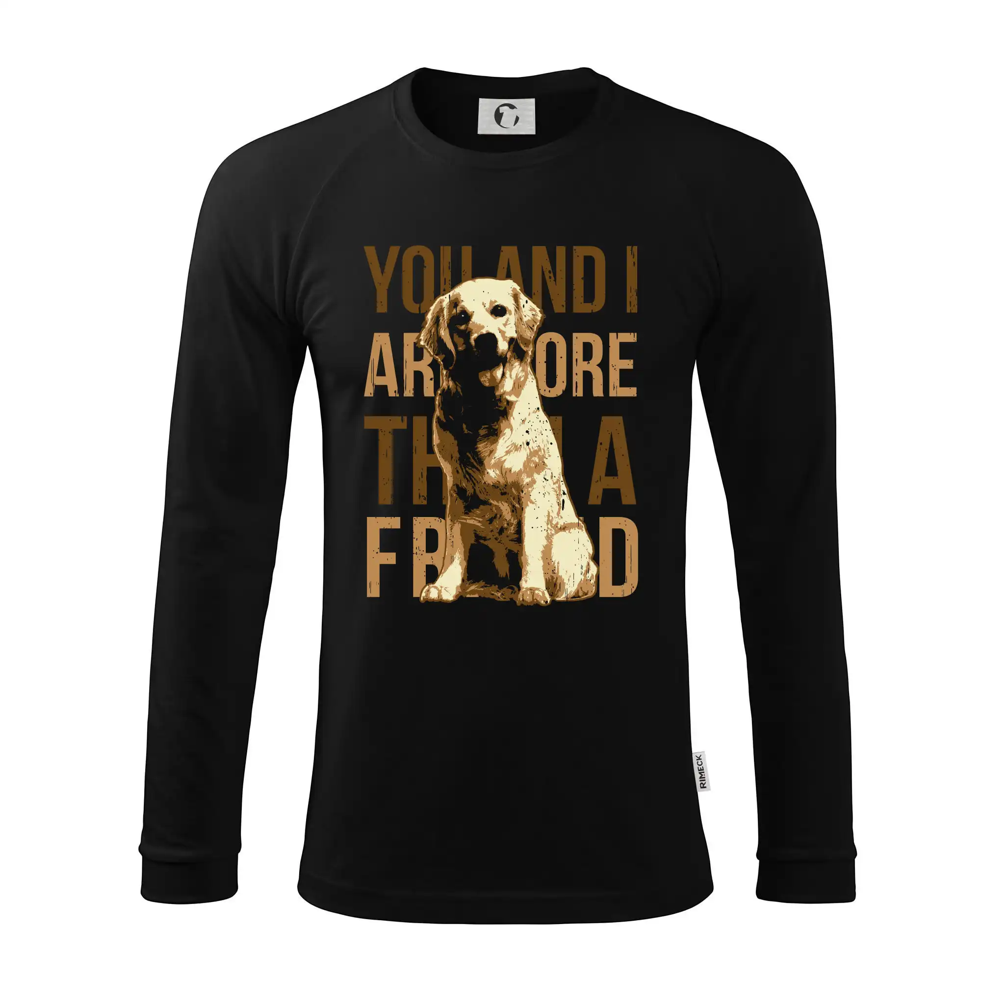 Ostatné psie plemená - Dog friend - Pánske tričko s dlhým rukávom LS130