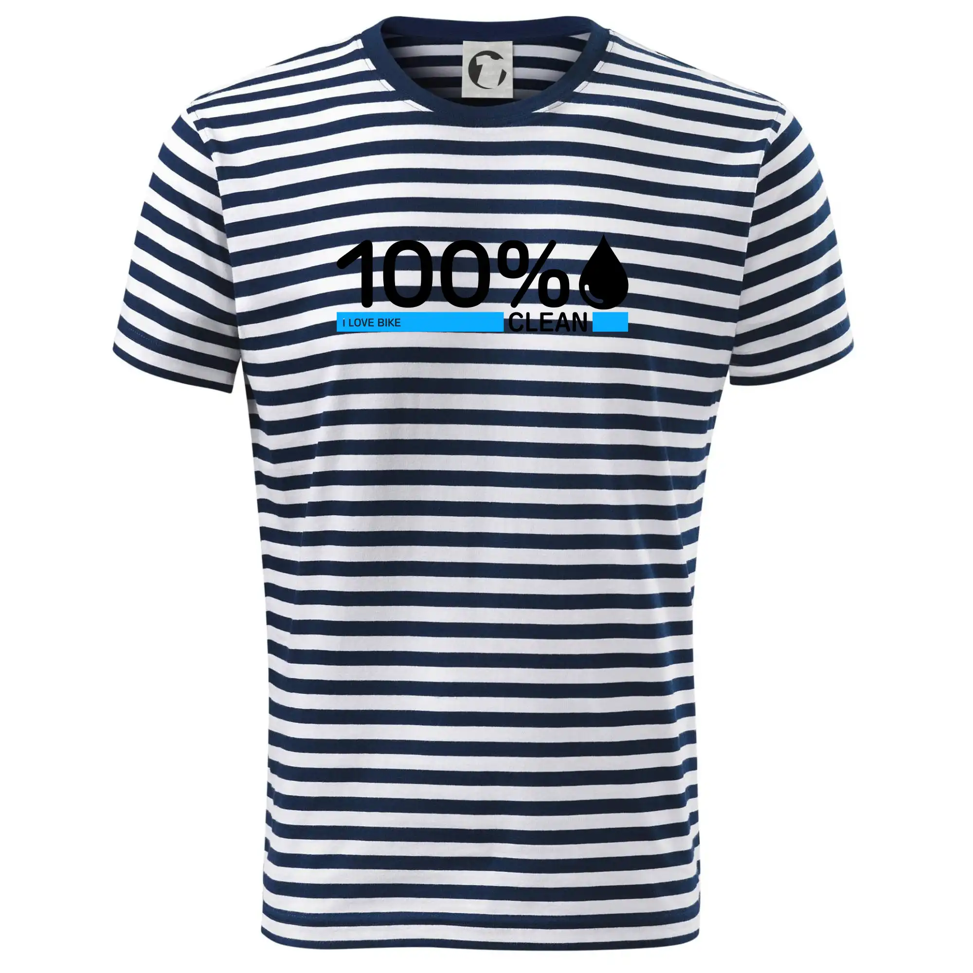 Tričko ako darček pre cyklistu - 100% Clean - Tričko na vodu