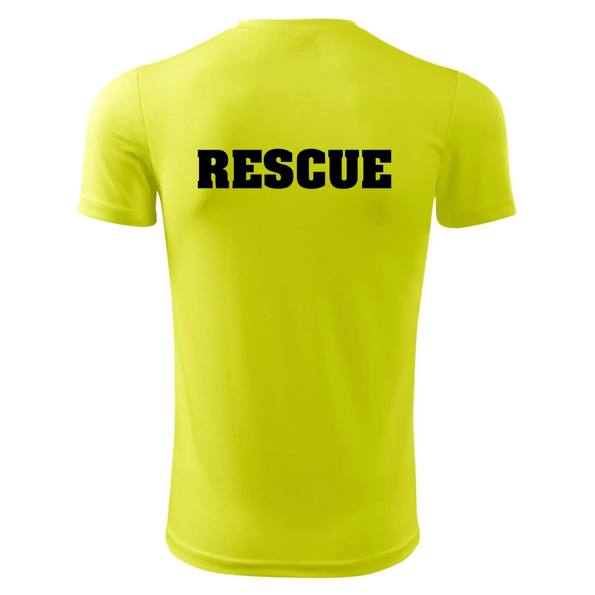Rescue - Hviezda na prsníku + nápis na chrbte