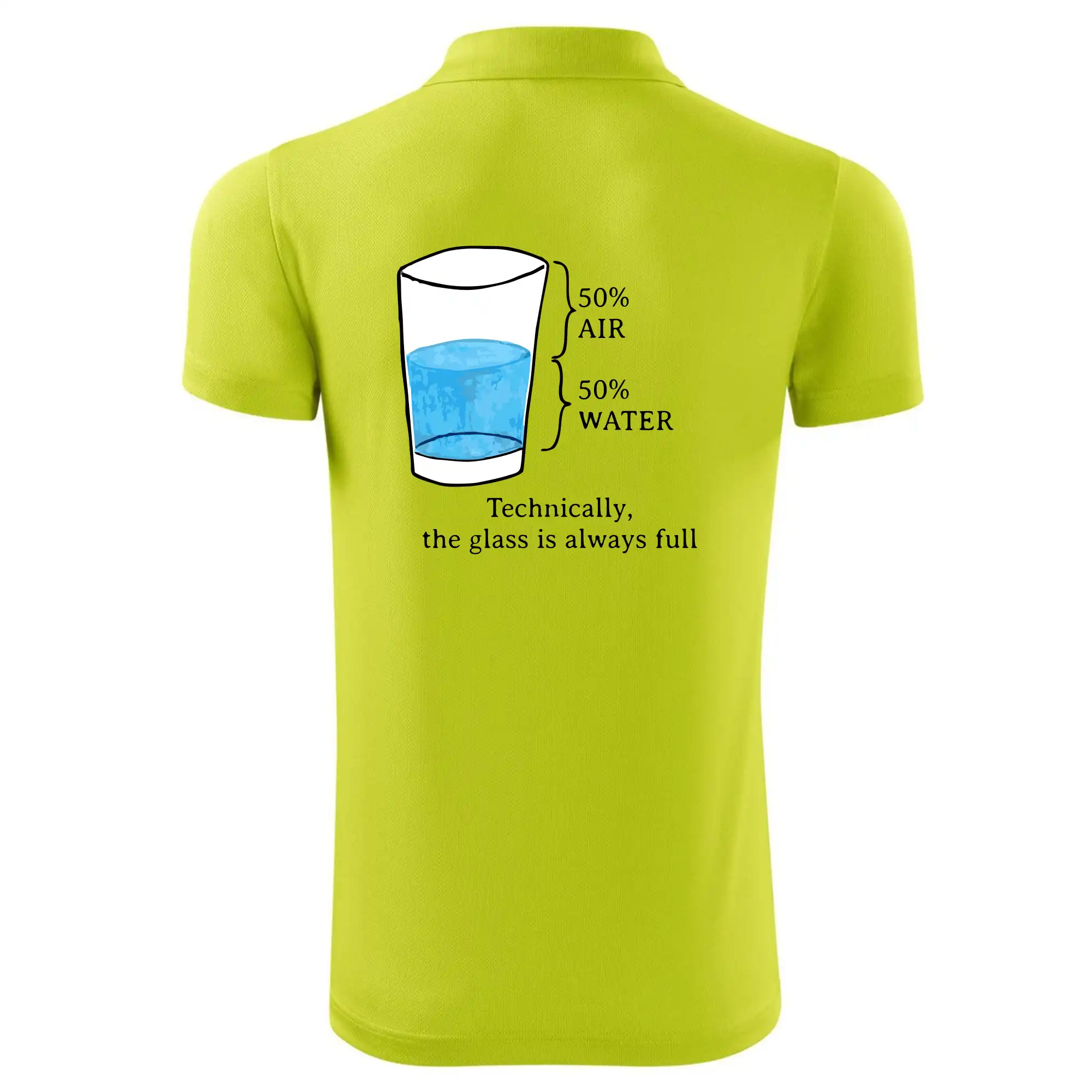 Technically, the glass is always full