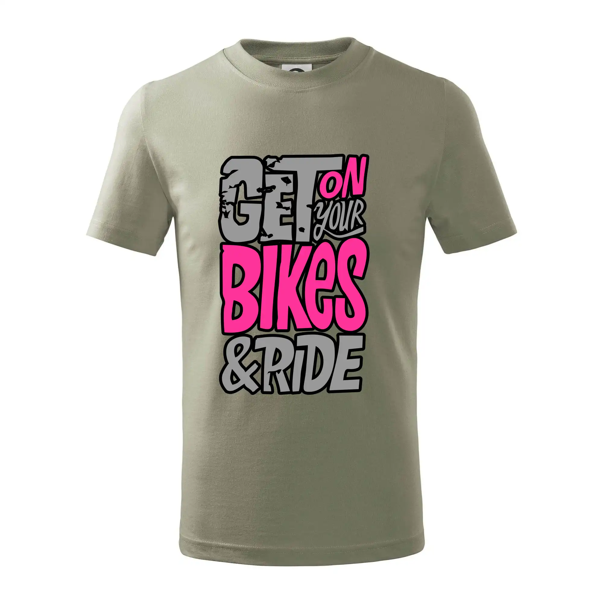 Tričko ako darček pre cyklistu - Get on your bikes - Tričko detské bavlnené