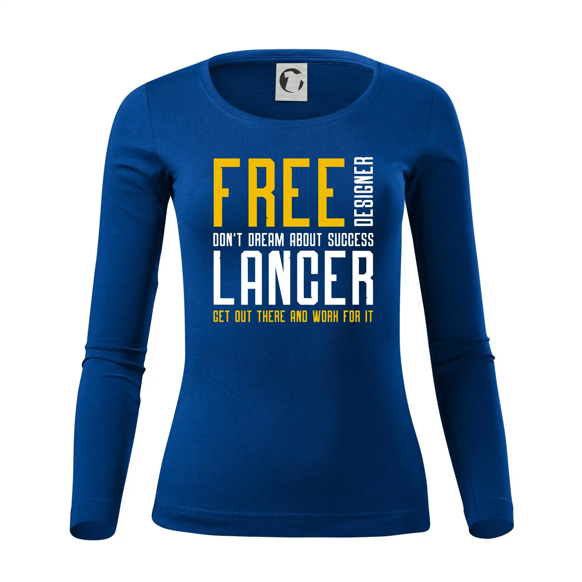 Tričká pre ajťákov - Freelancer - Dámske tričko FIT-T LS - zužené