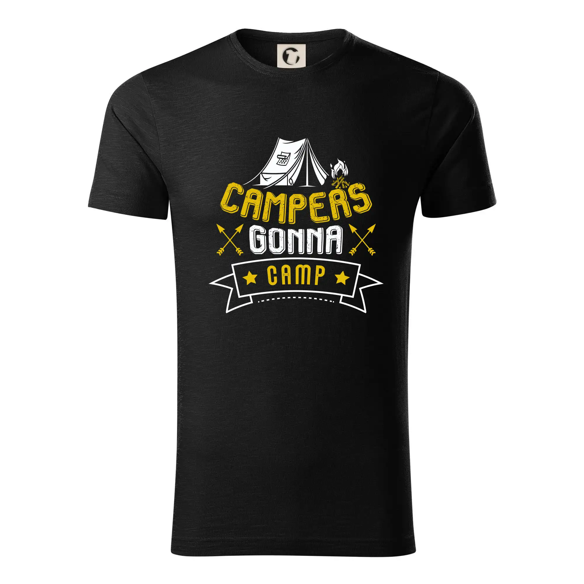 Trička na kempovanie - Campers gonna camp - Tričko z organickej bavlny