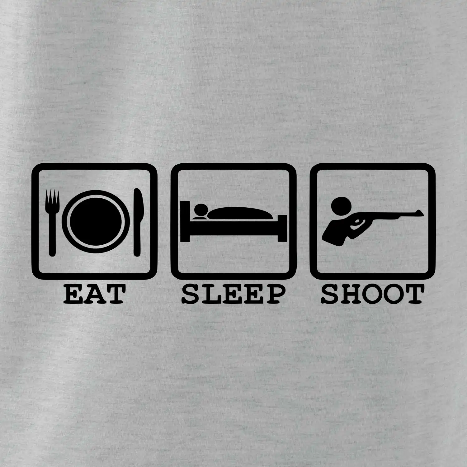 Eat sleep shot
