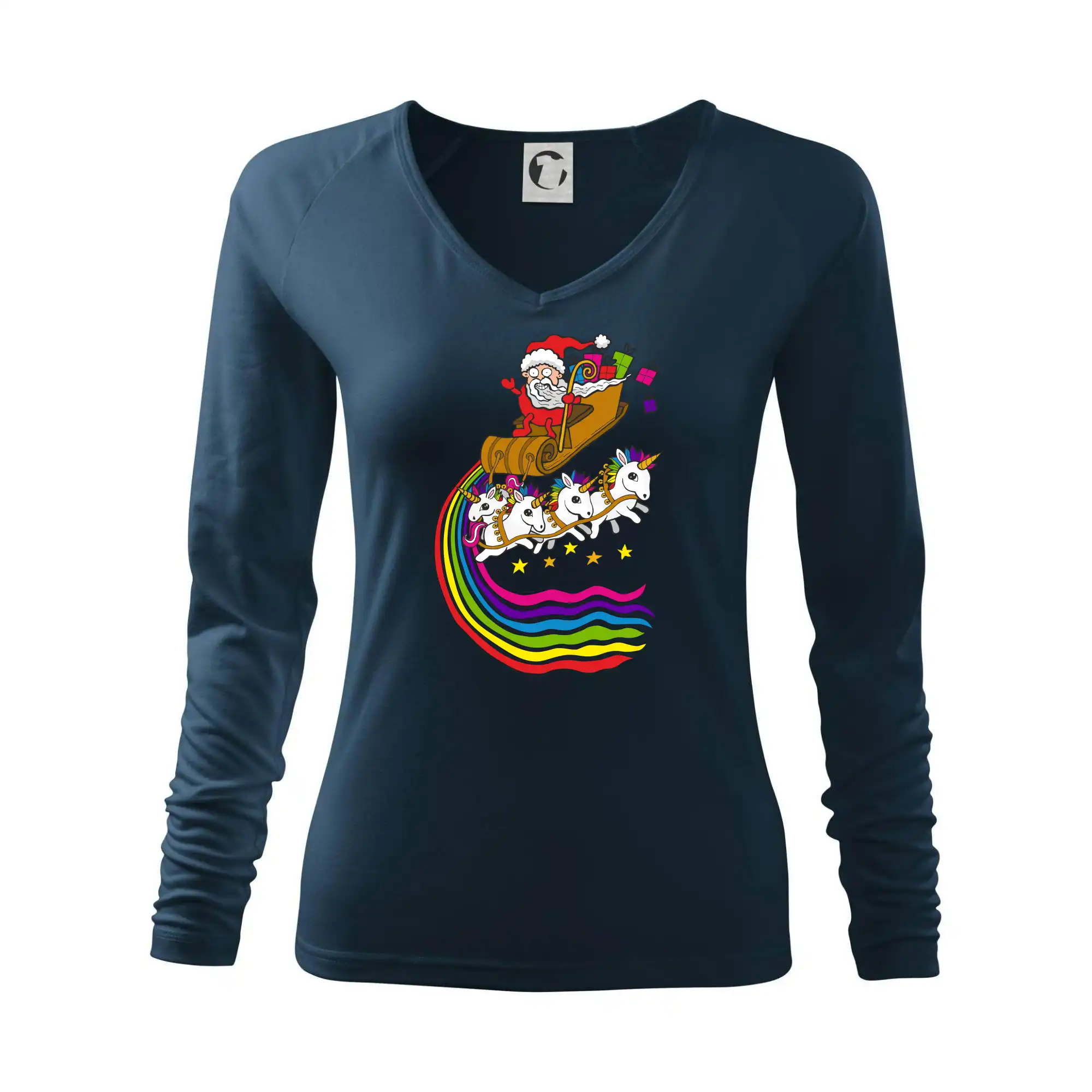 Santa a jednorožci (Pecka design)