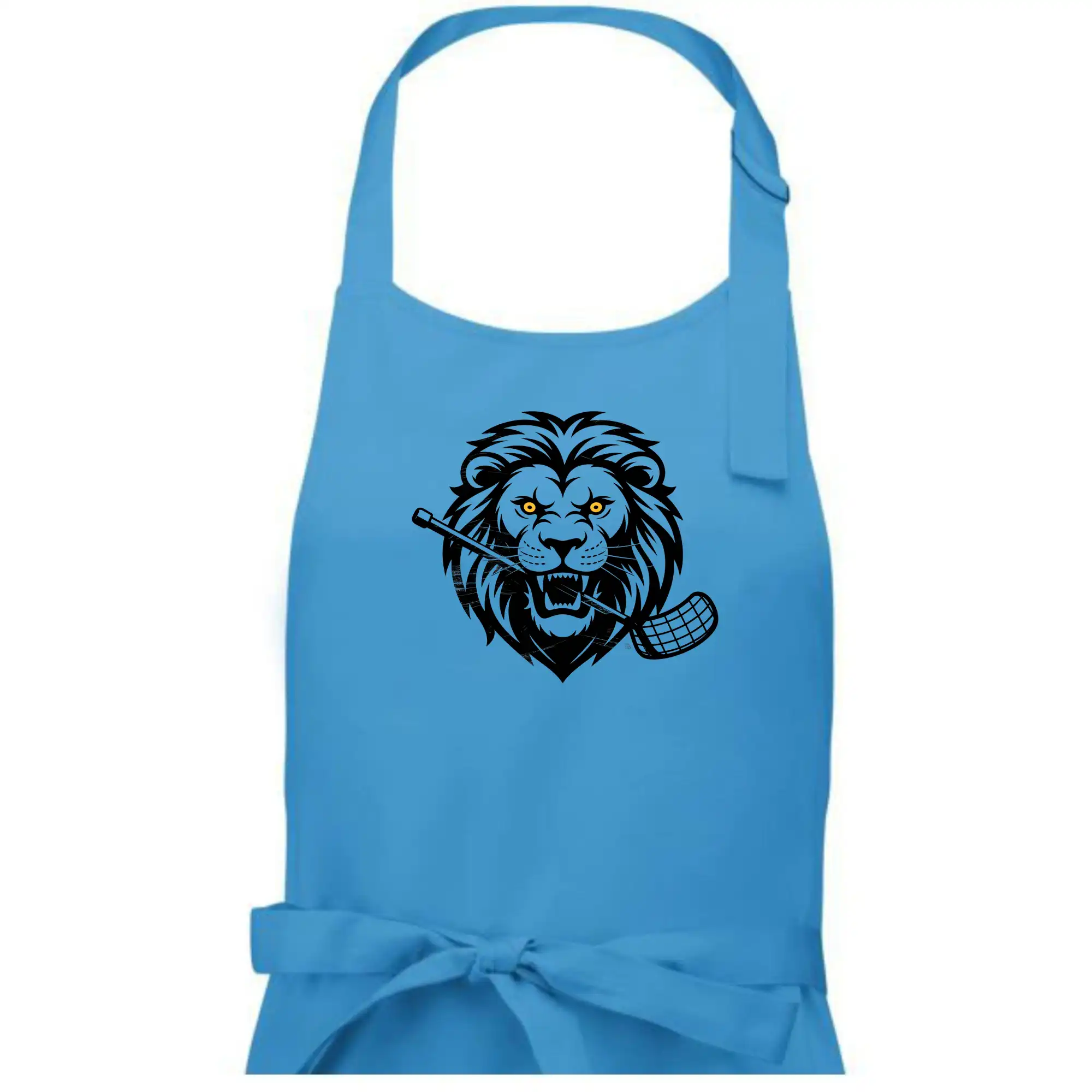 Floorball - Lev s hokejkou v tlamě