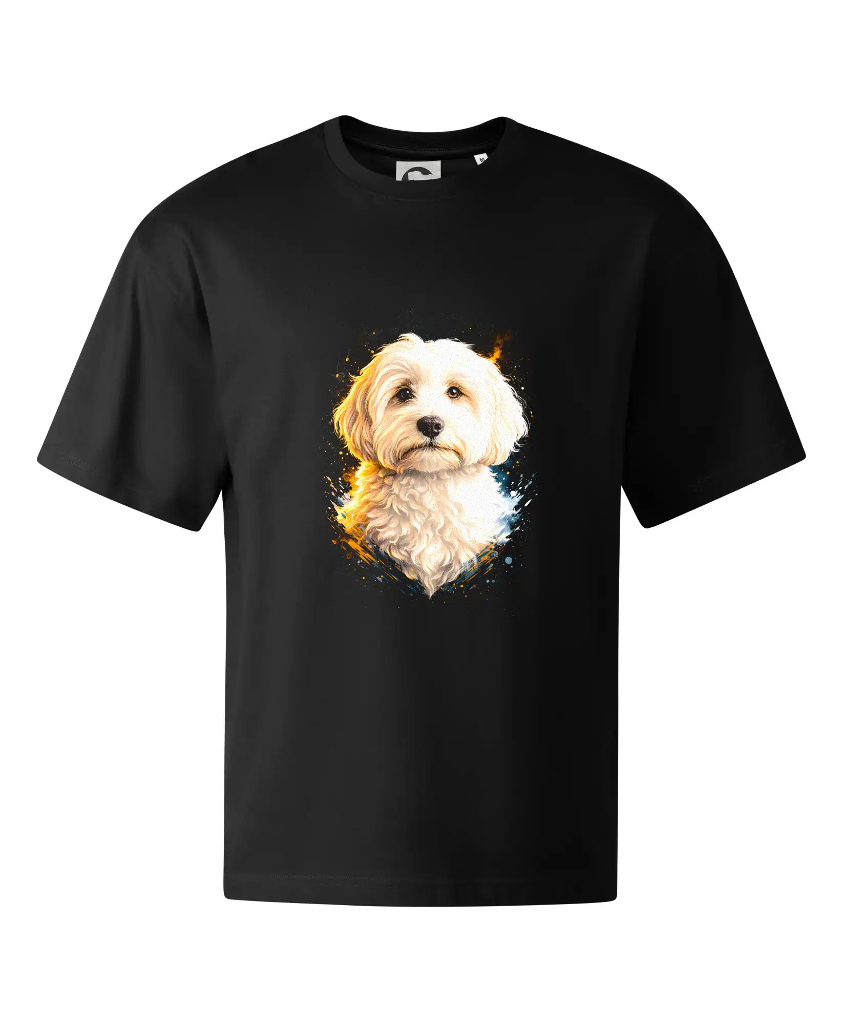 Ostatné psie plemená - Obrázok poltón Maltipoo - Stage unisex - OVERSIZE