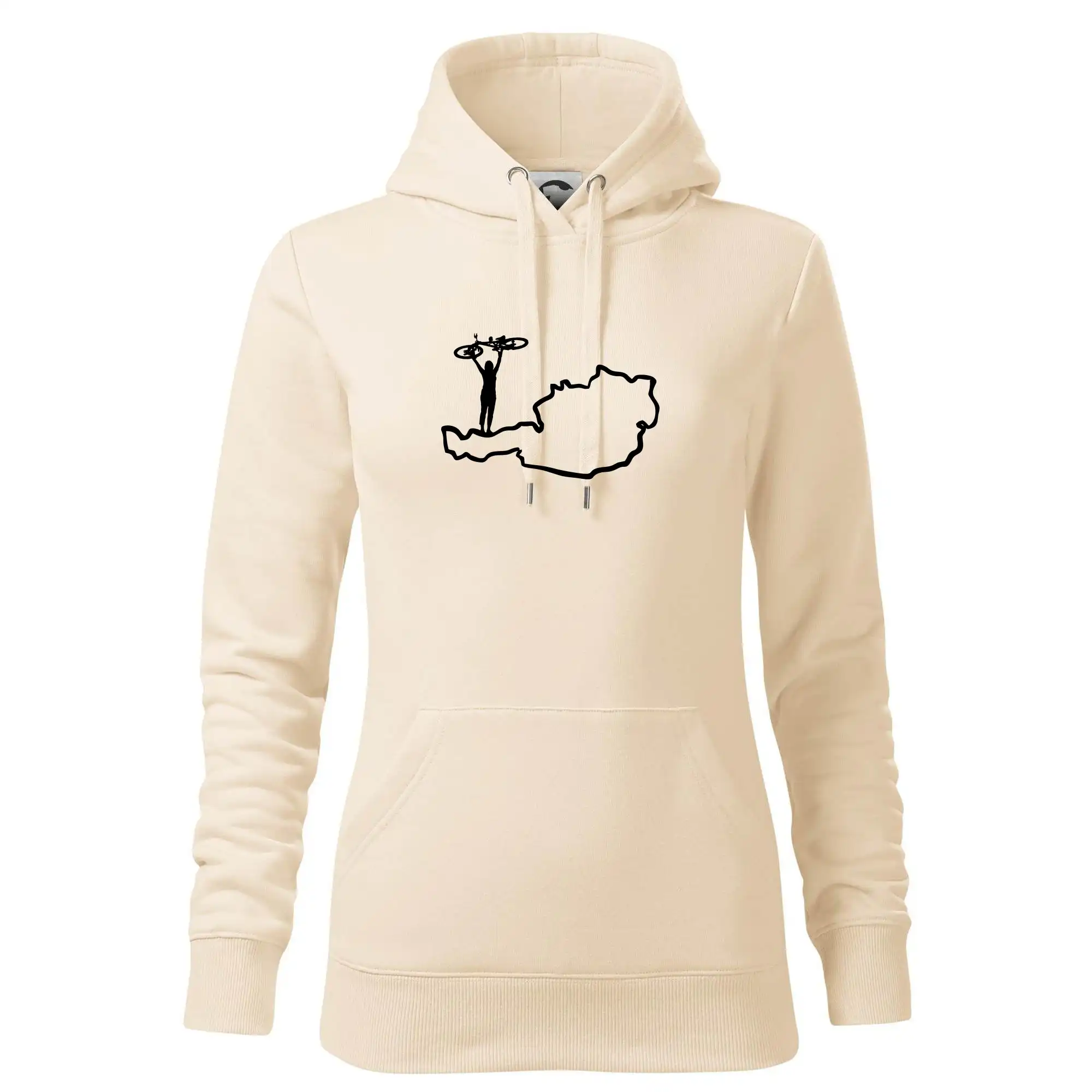 Cyklistka - Mapa Rakouska