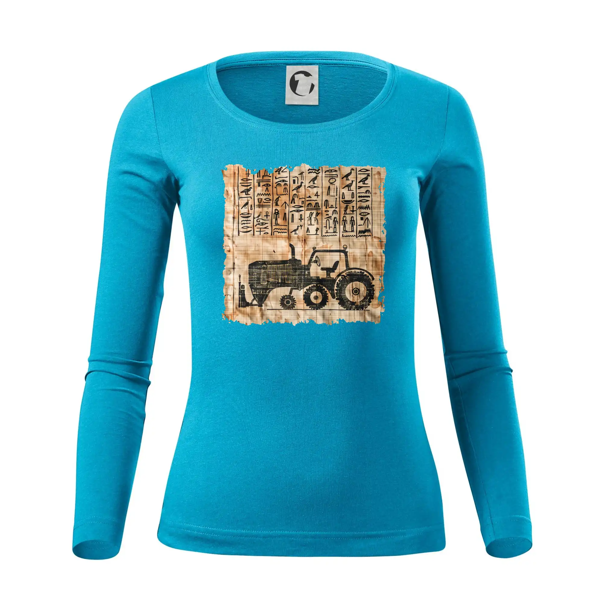 Egyptské hieroglyfy traktor