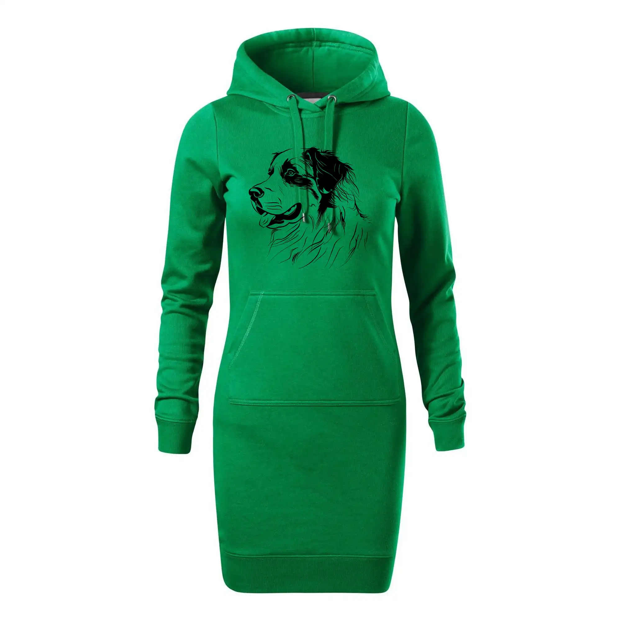 Bernský salašnický pes černá kresba