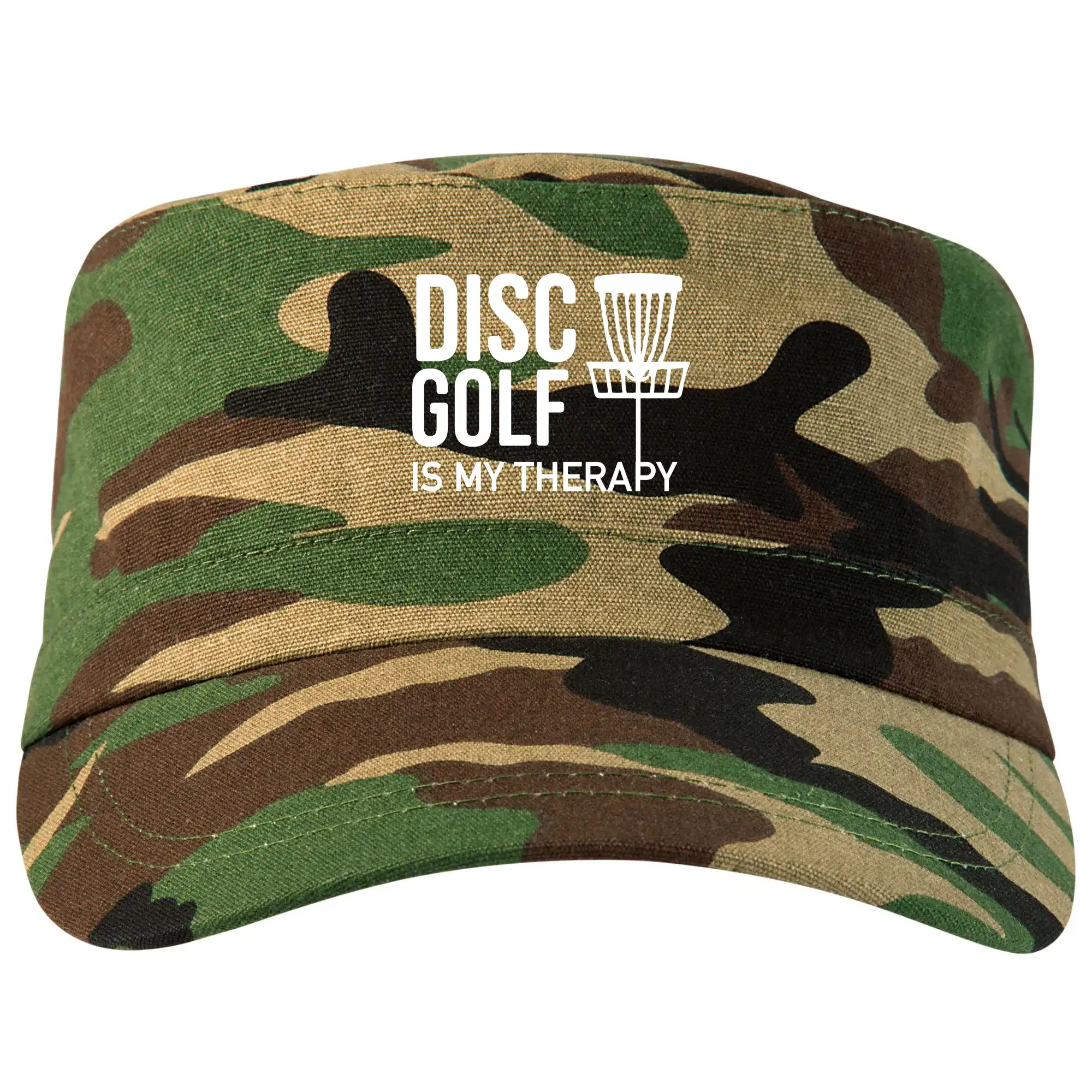 Disc golf is my therapy - Šiltovka CAMO