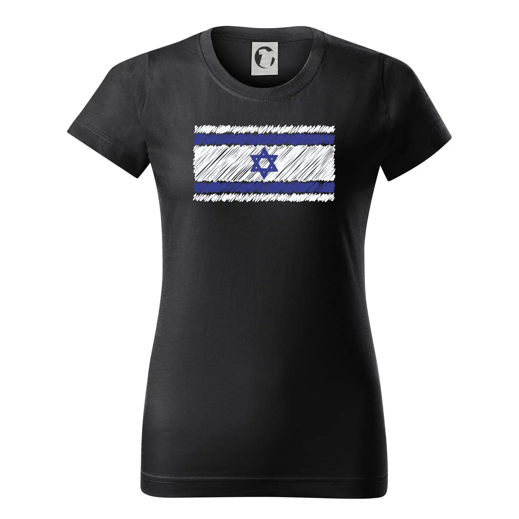 Vlajka Izrael kreslená