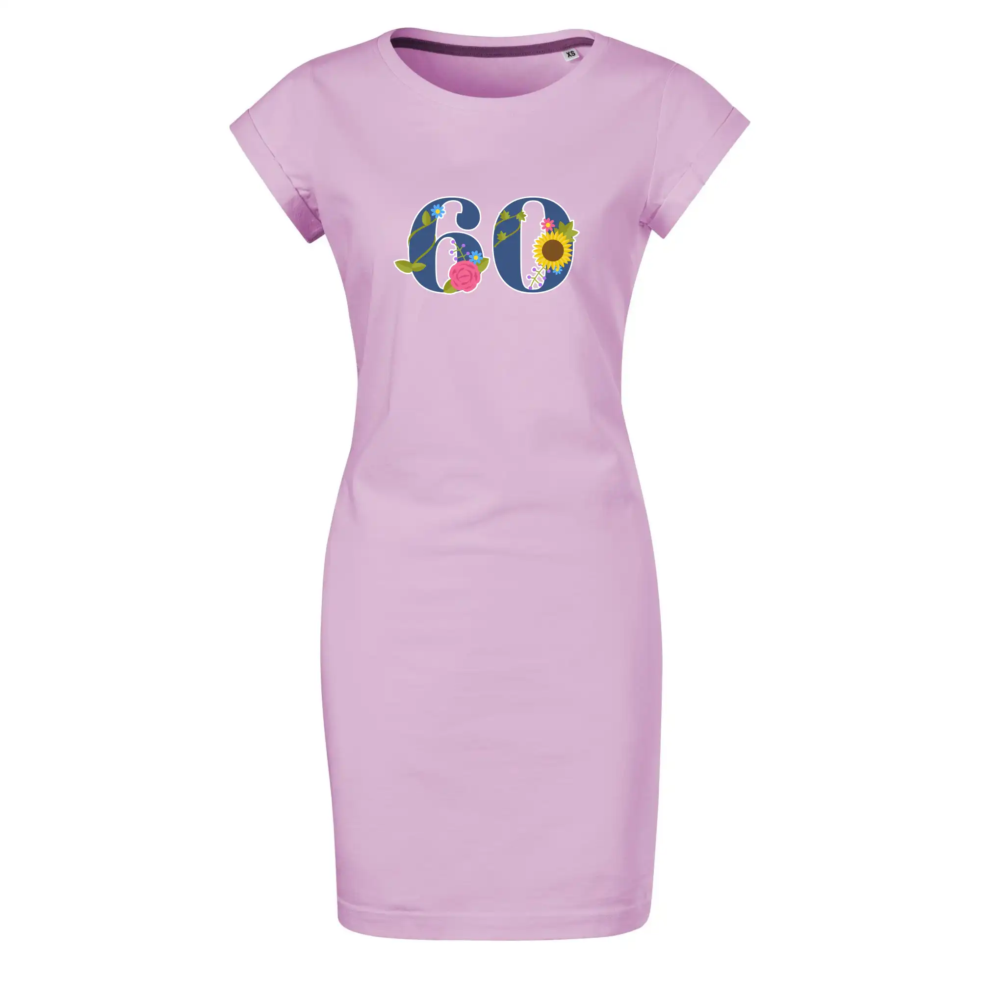 Květinové číslo kreslené - 60