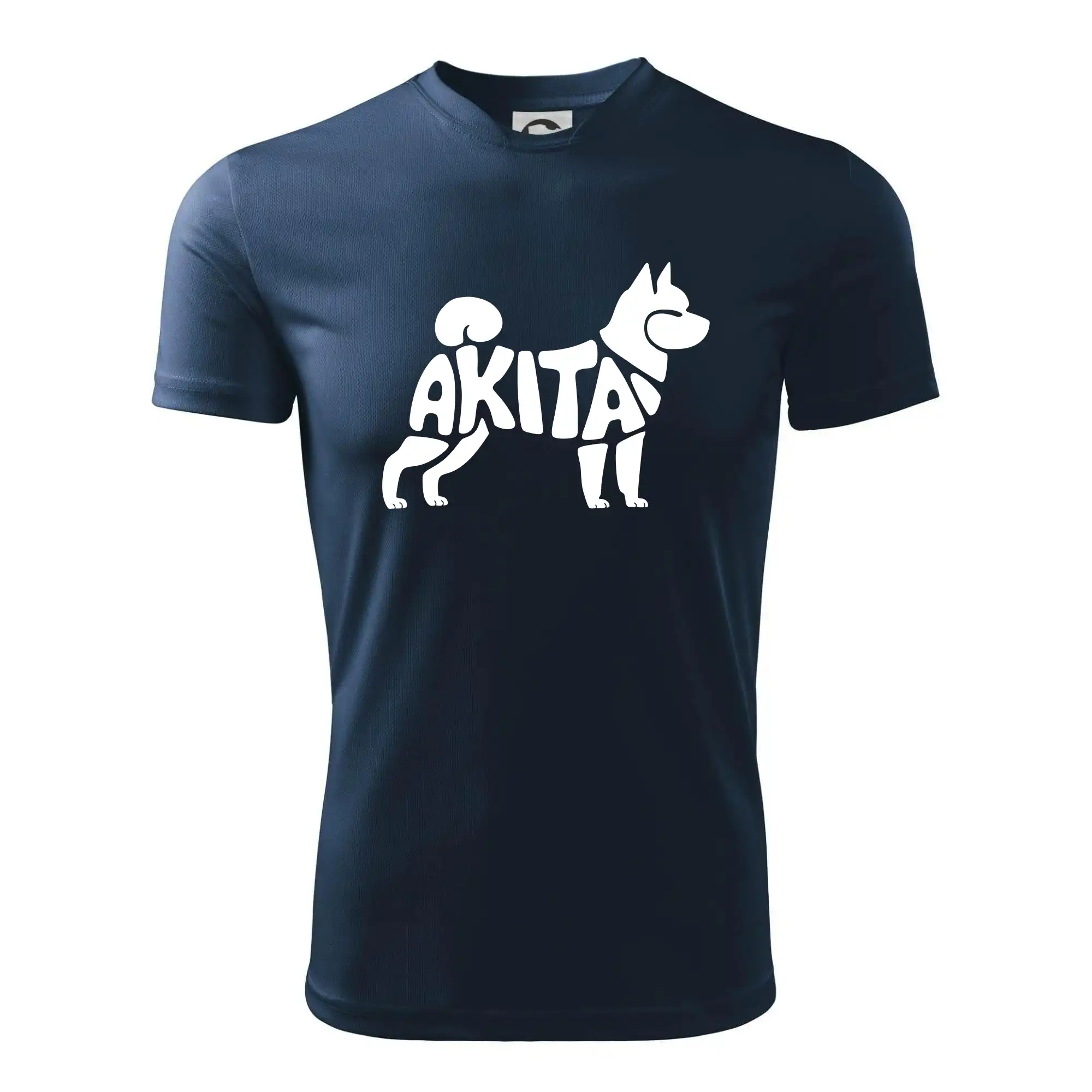 Akita Inu - Nápis v těle