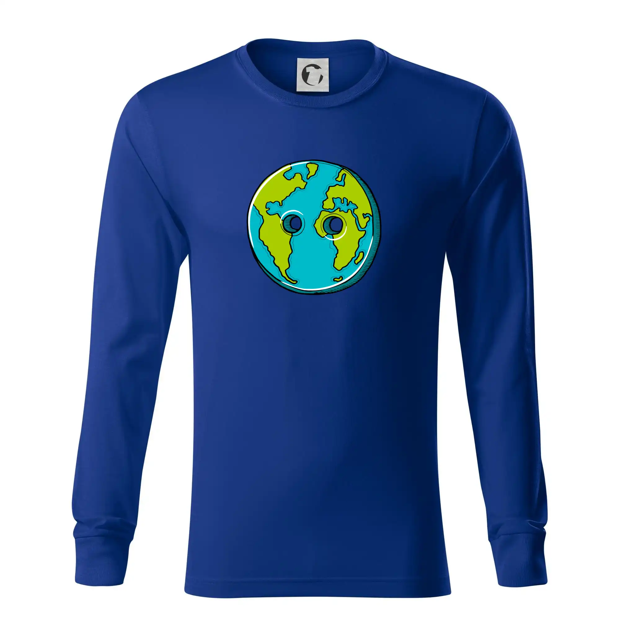 Planeta země knoflík (Pecka design)