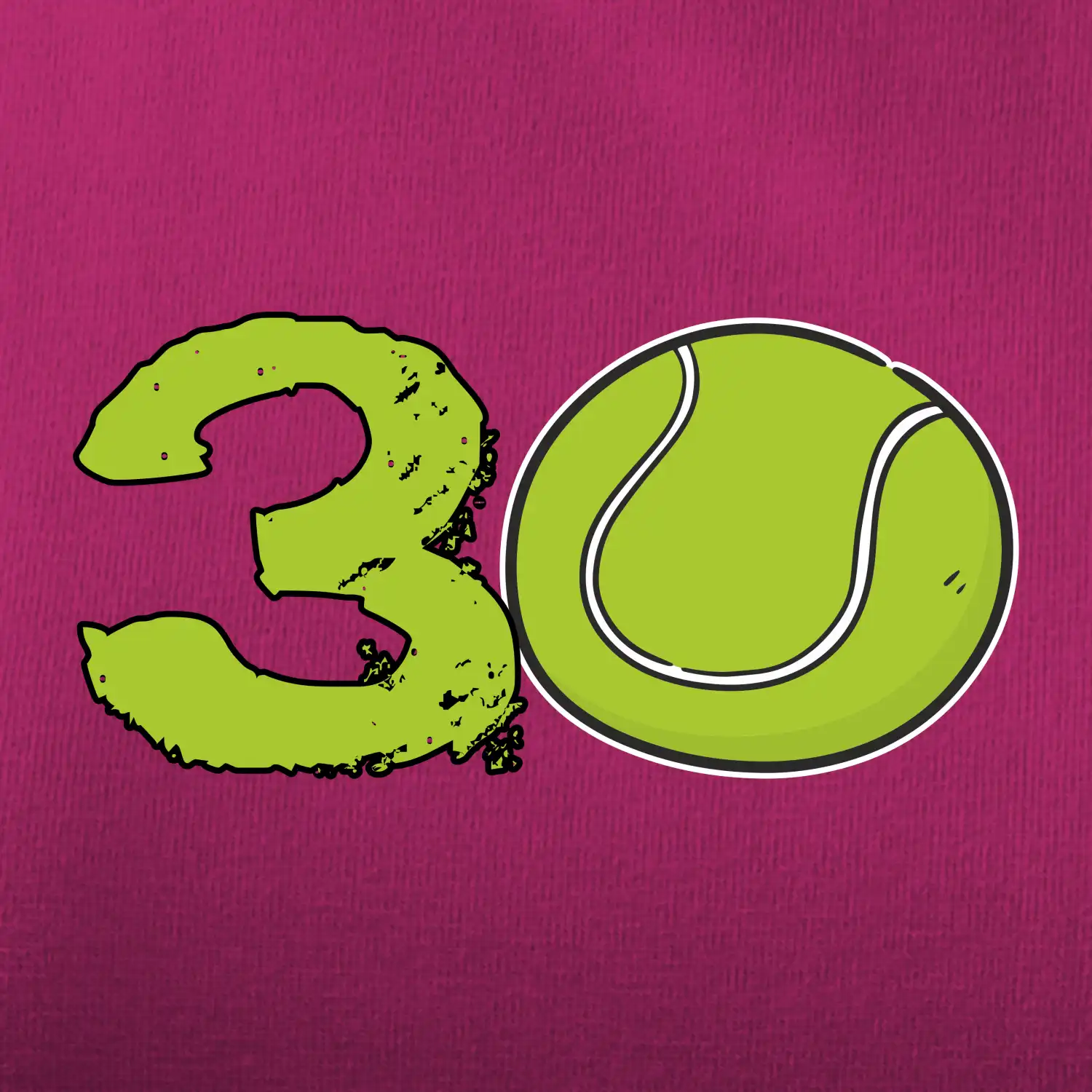 Tenis kulaté narozeniny 30