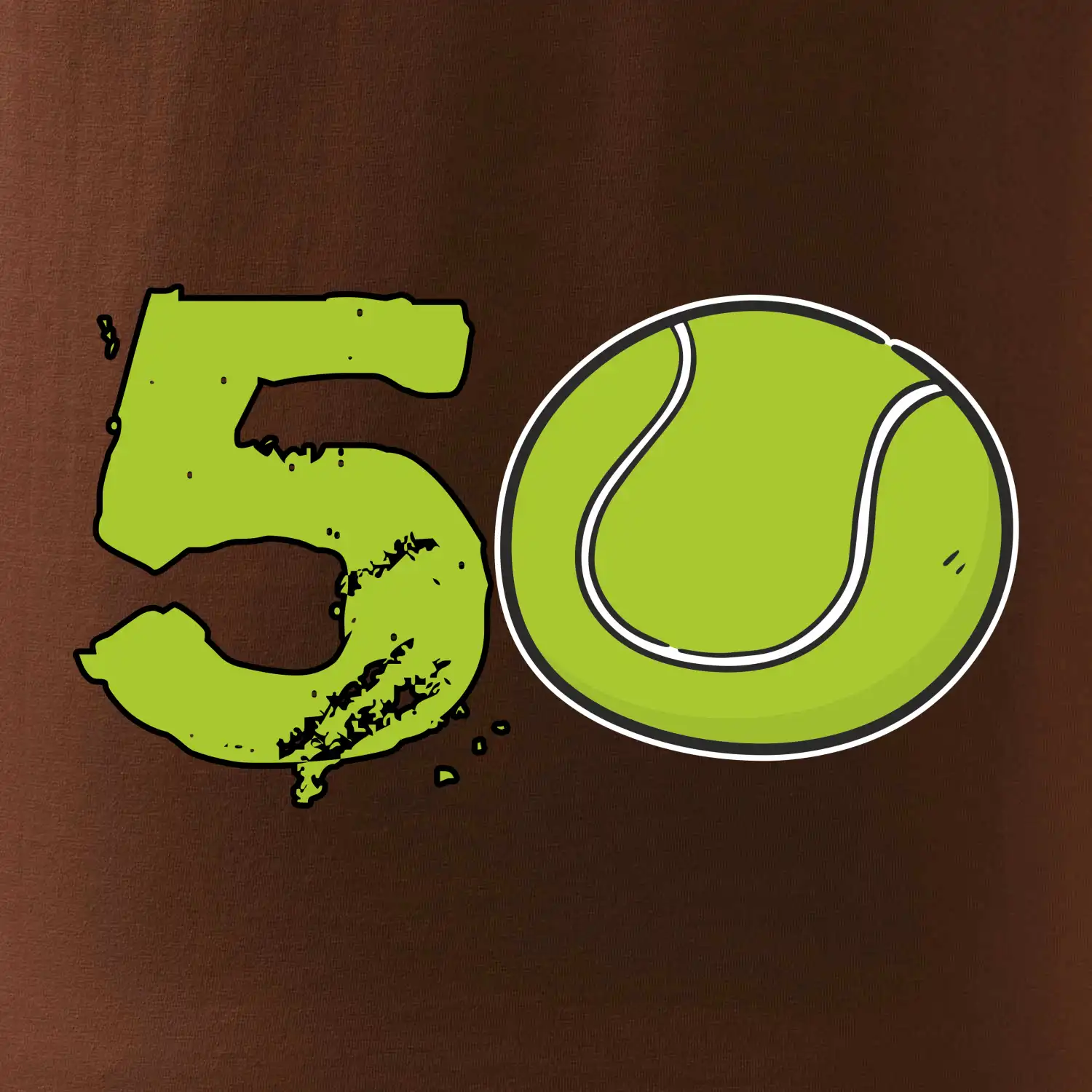 Tenis kulaté narozeniny 50