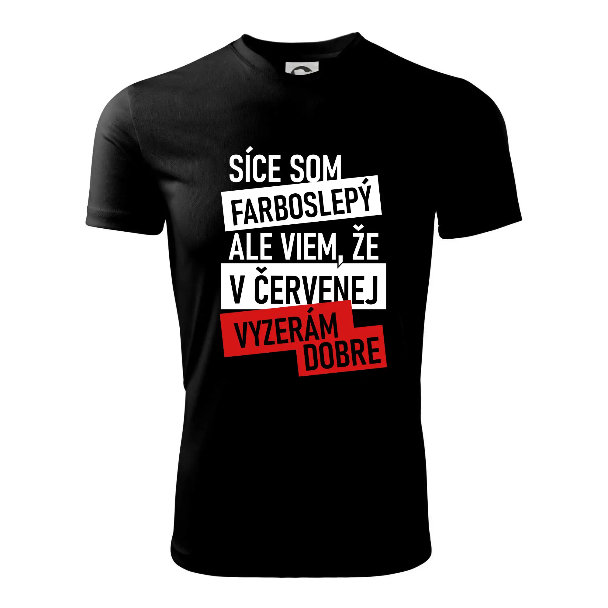 Síce som farboslepý, ale viem, že v červenej vyzerám dobre SK