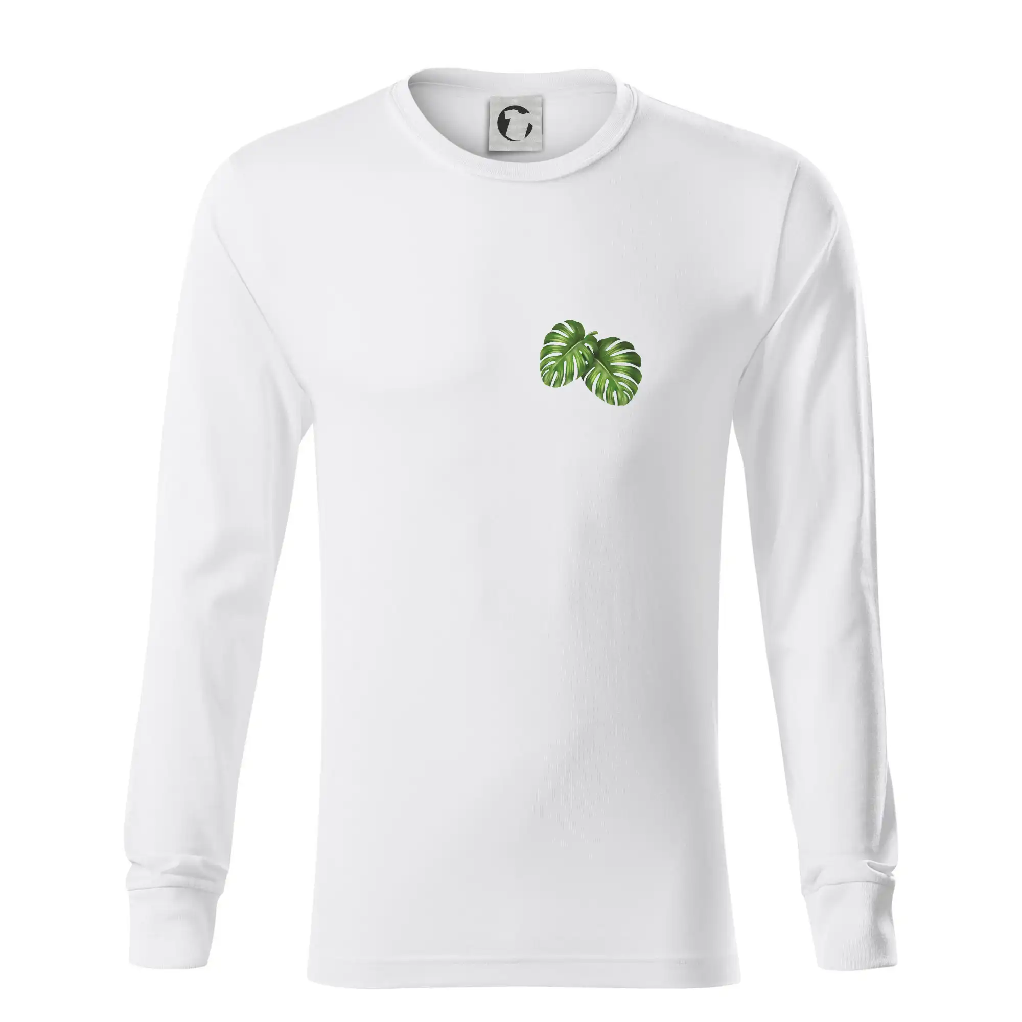 Monstera listy na prsu