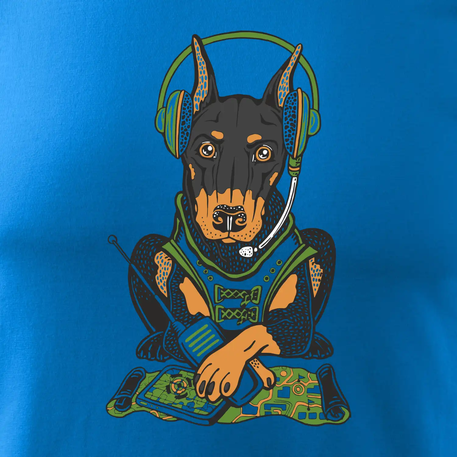 Bojový dobrman (Pecka design)