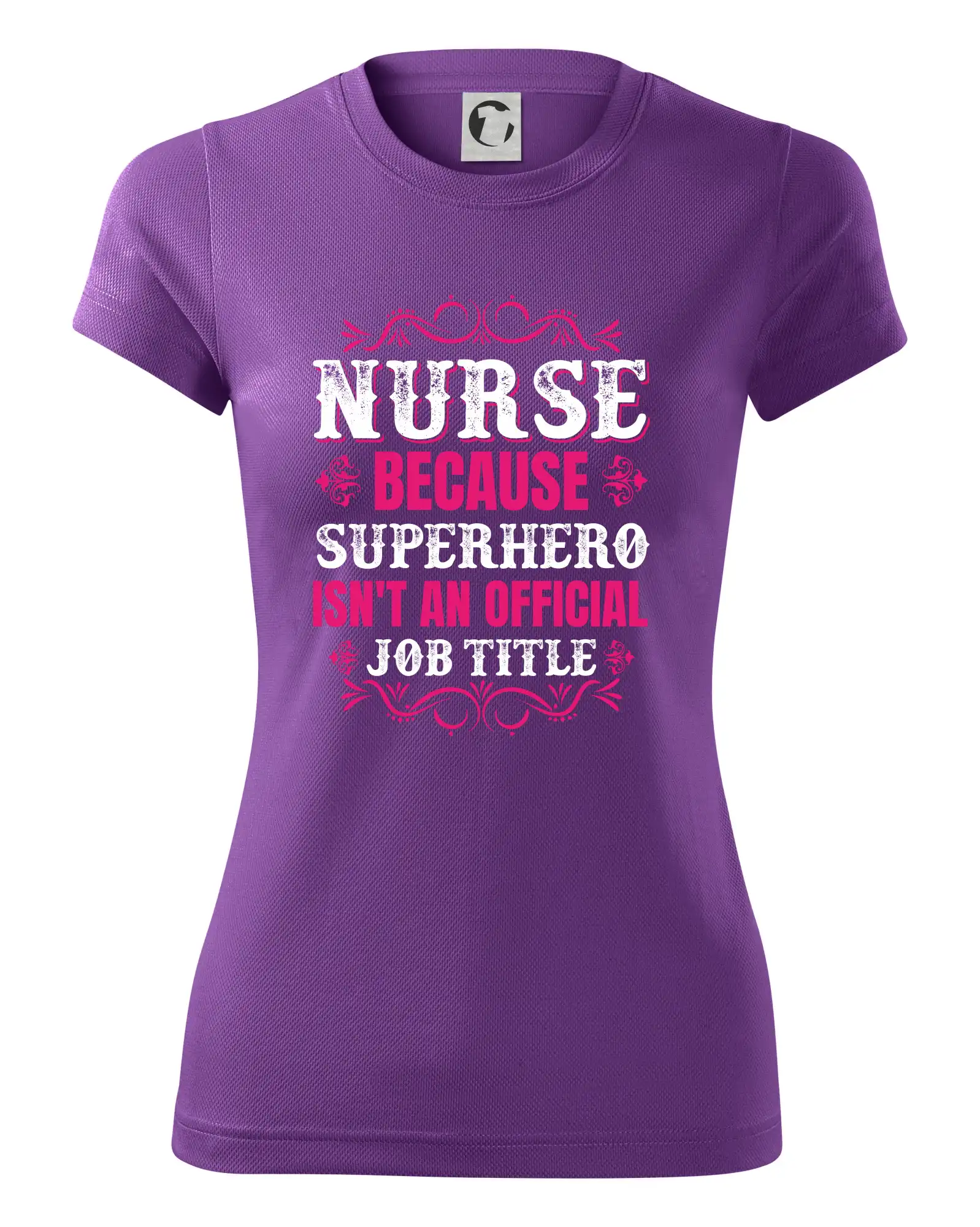 Nurse because superhero isnt an official job tittle