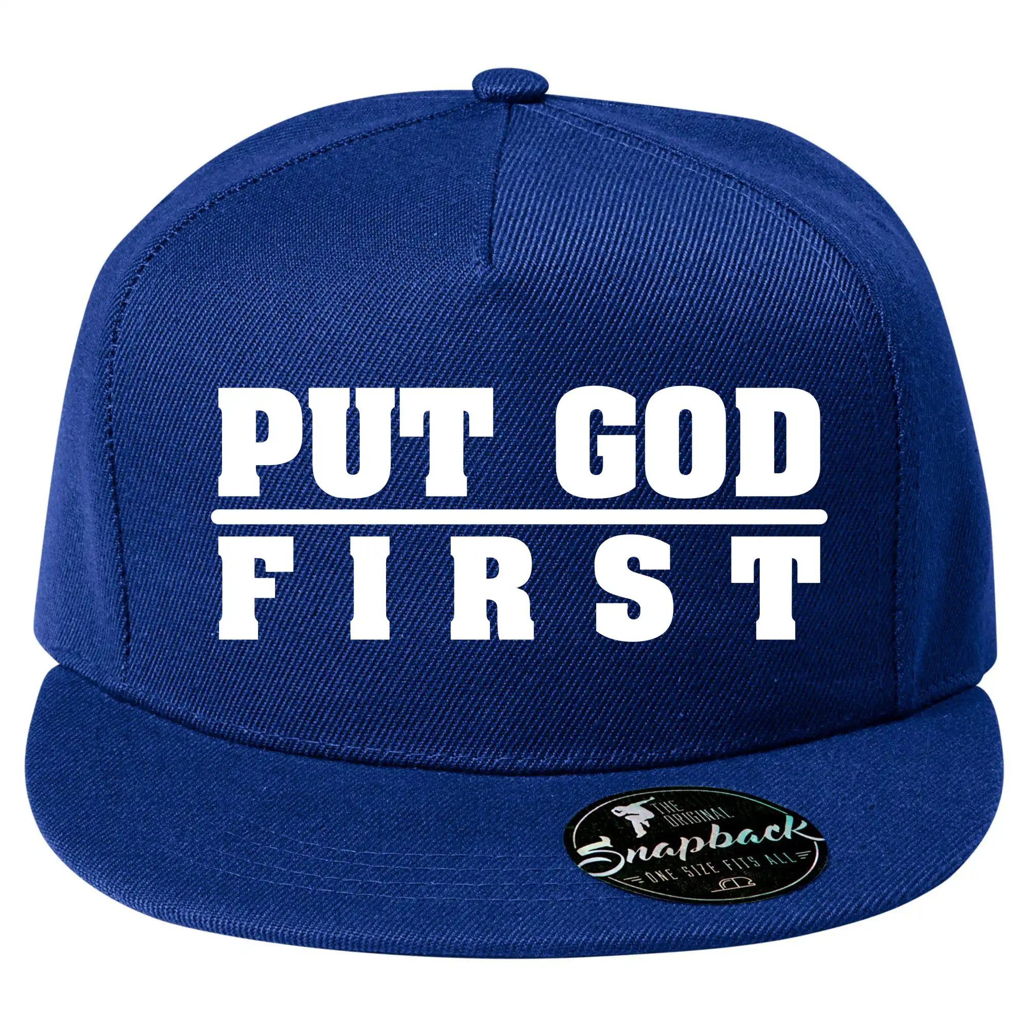 Put God first tlustý nápis