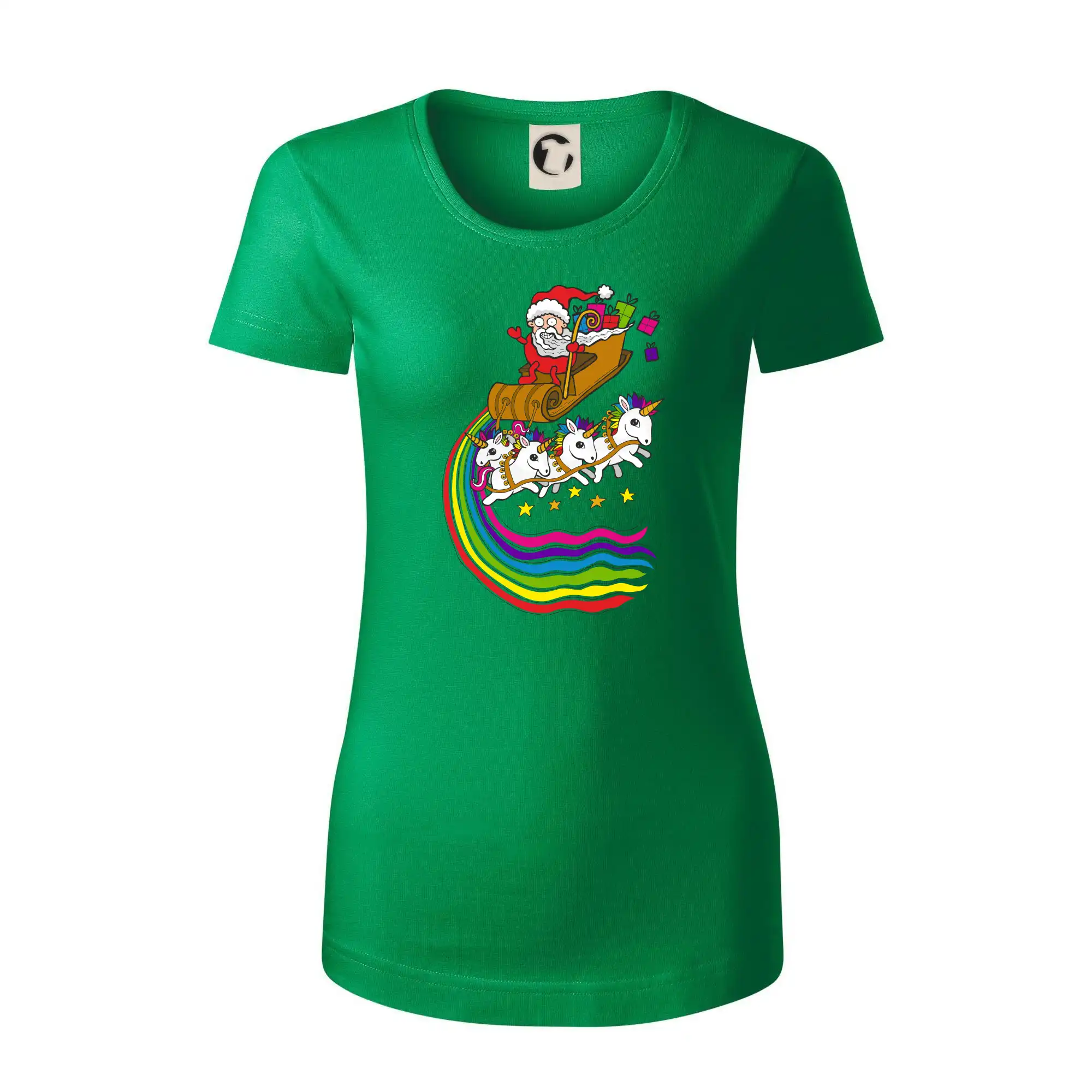 Santa a jednorožci (Pecka design)