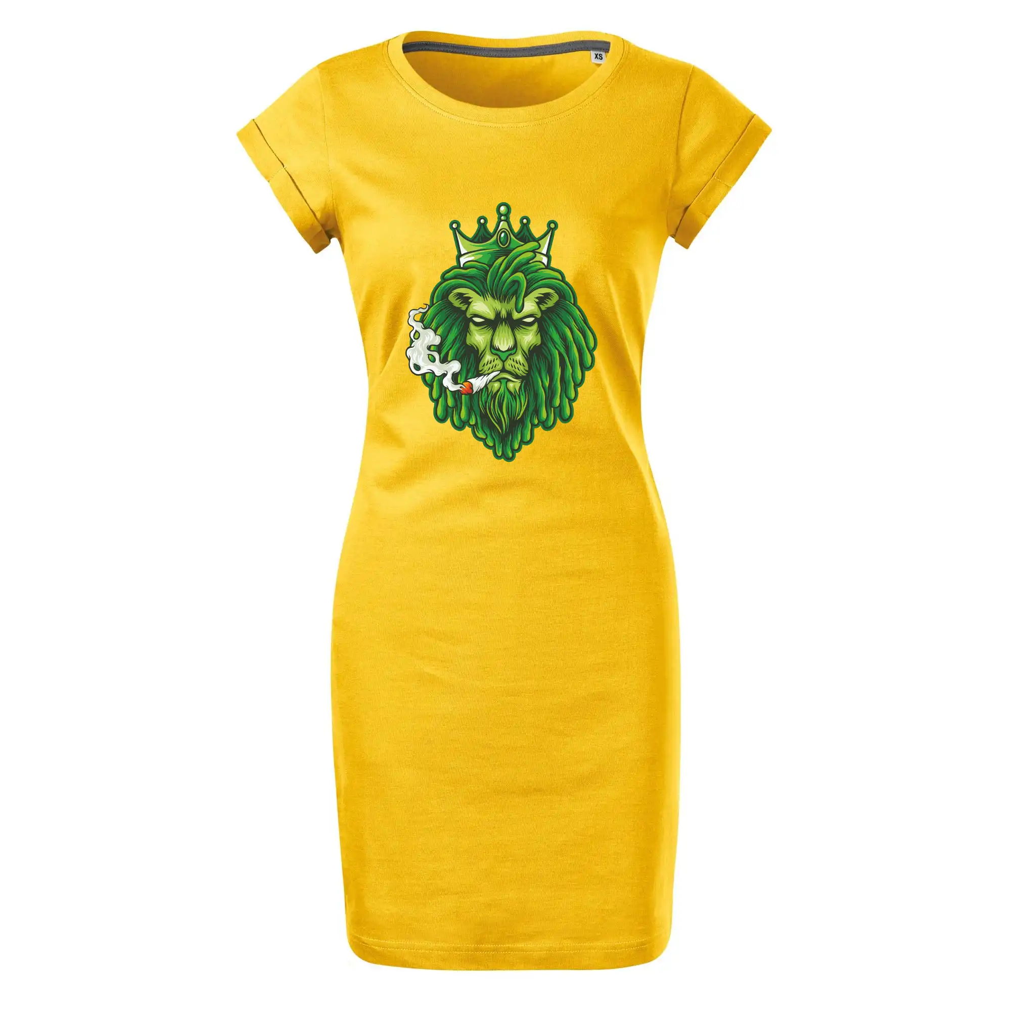 Zhulený lev zelený