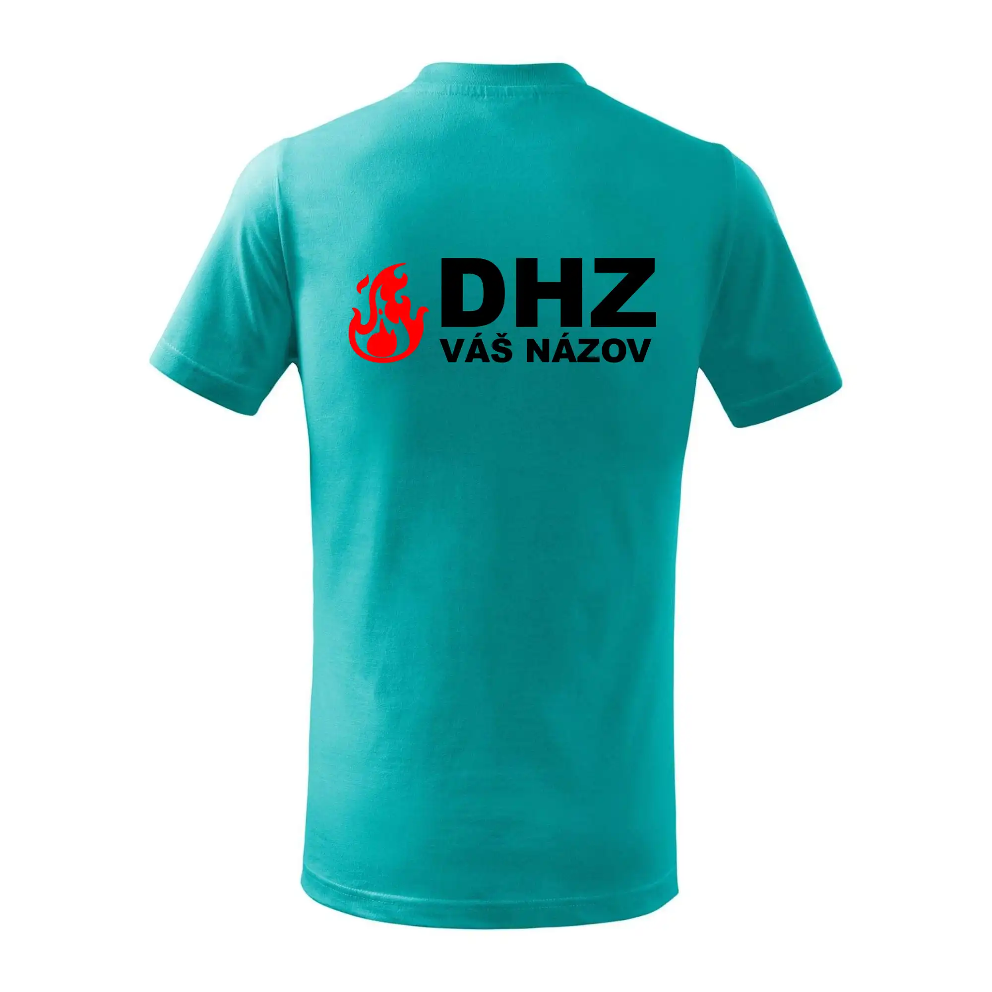 DHZ (oheň, názov sboru - vlastný nápis)