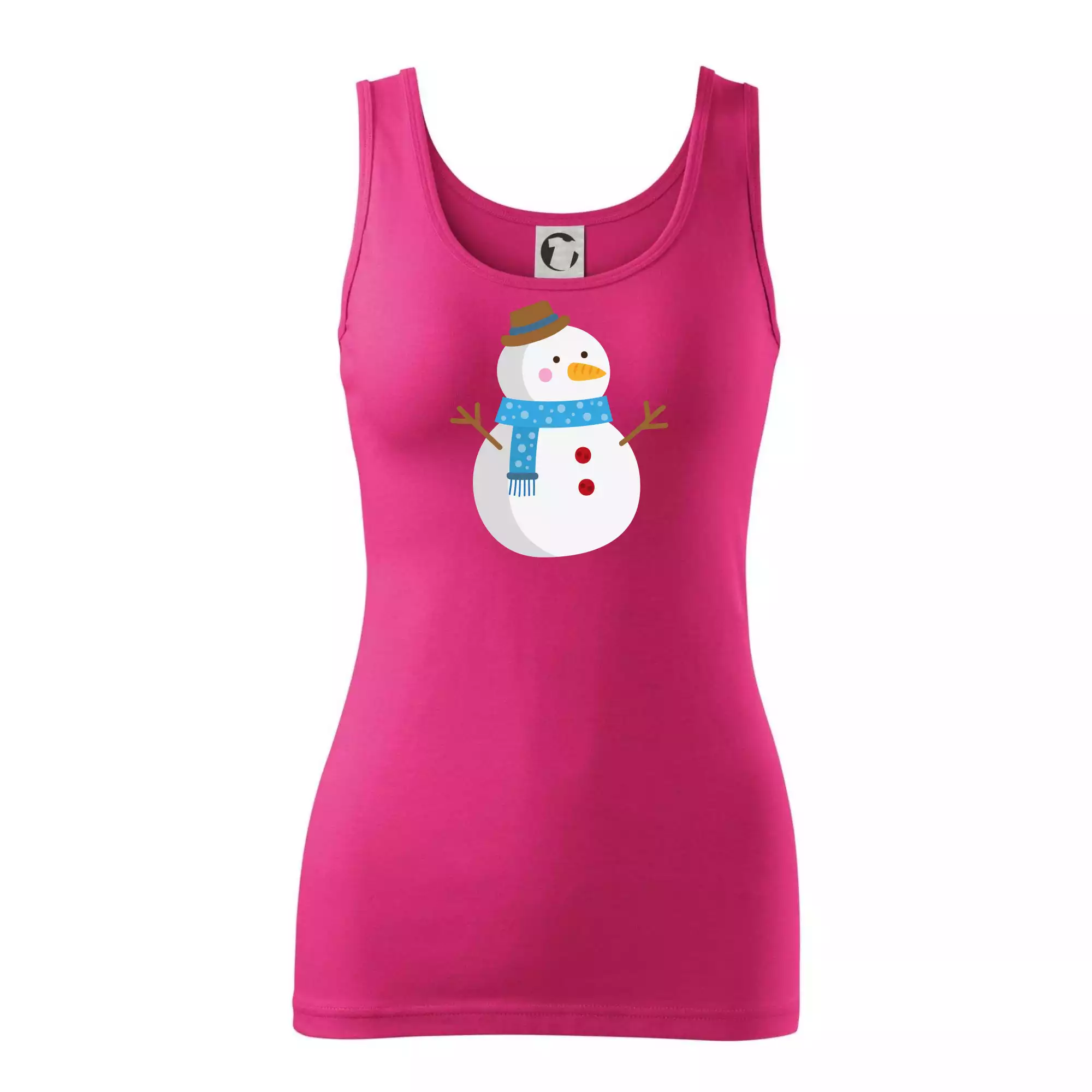 Sněhulák se šálou