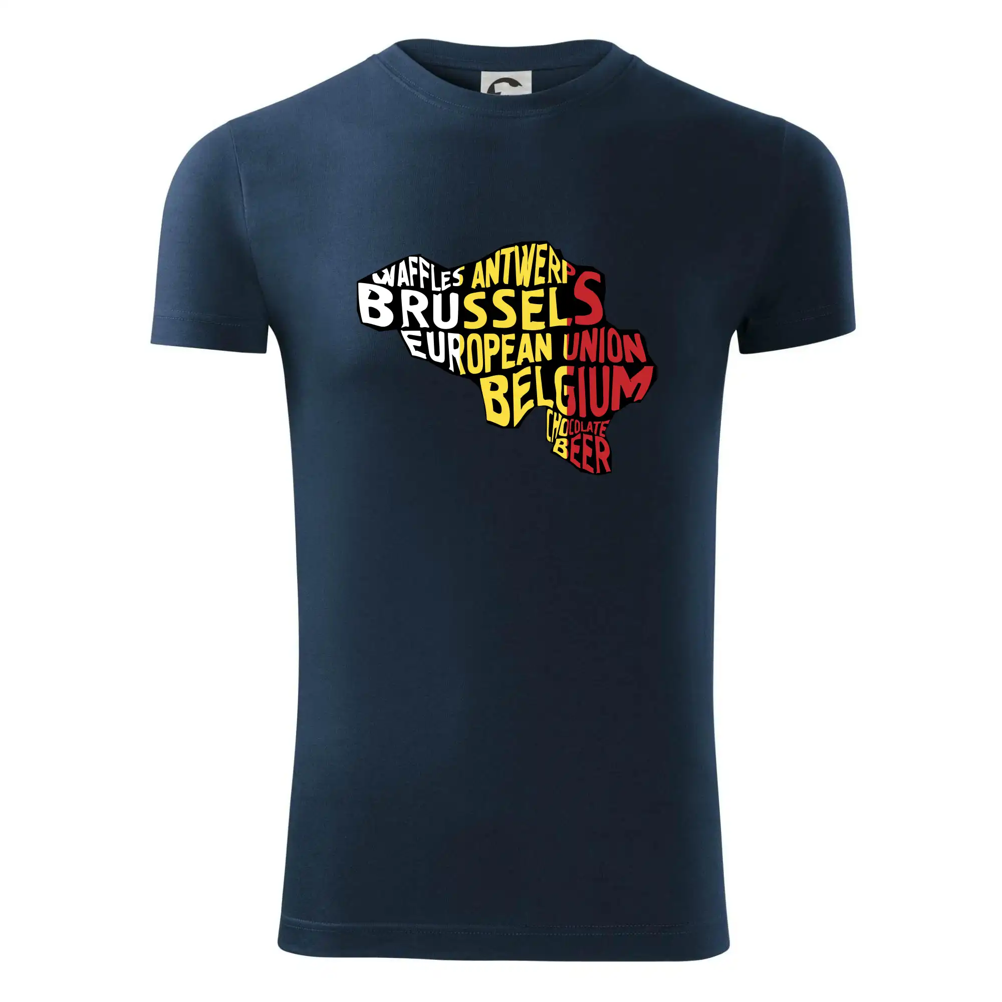 Mapy - názvy měst - Belgie