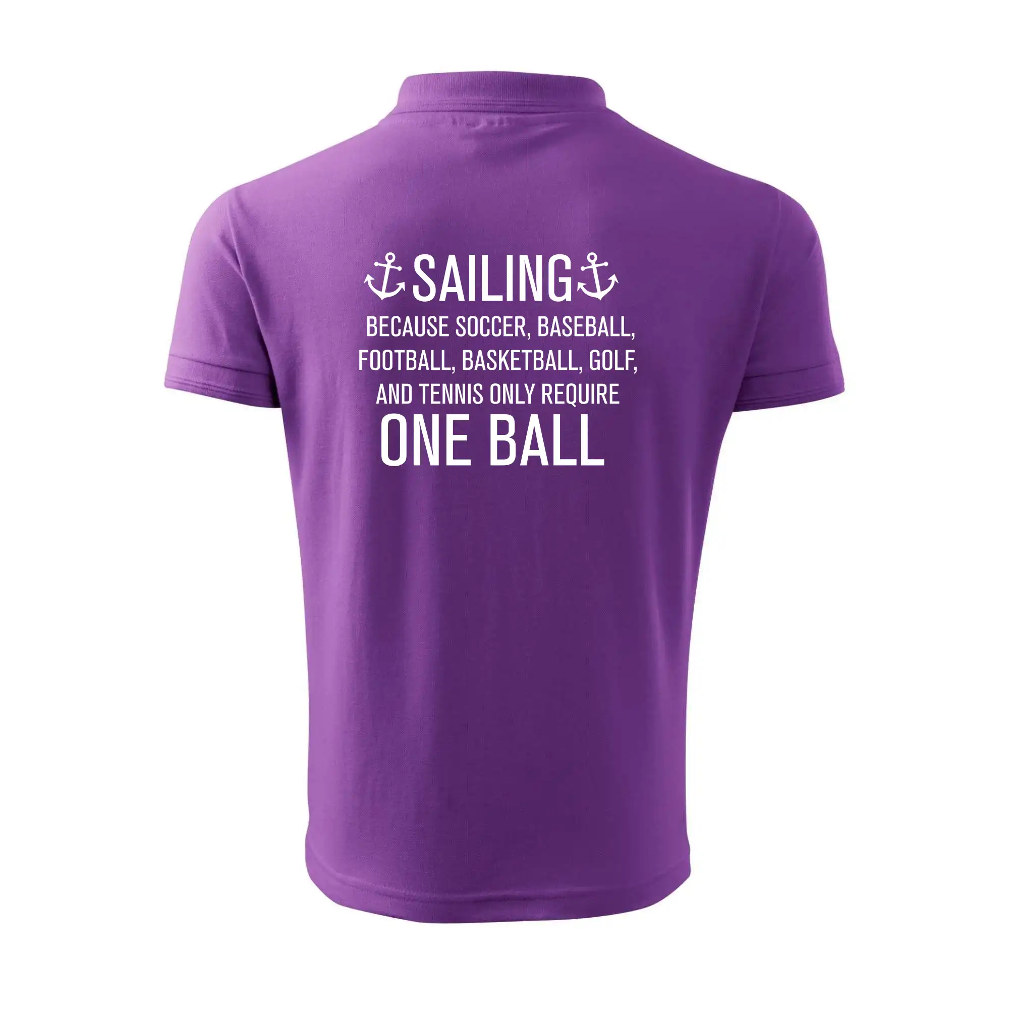 Sailing beacause one ball