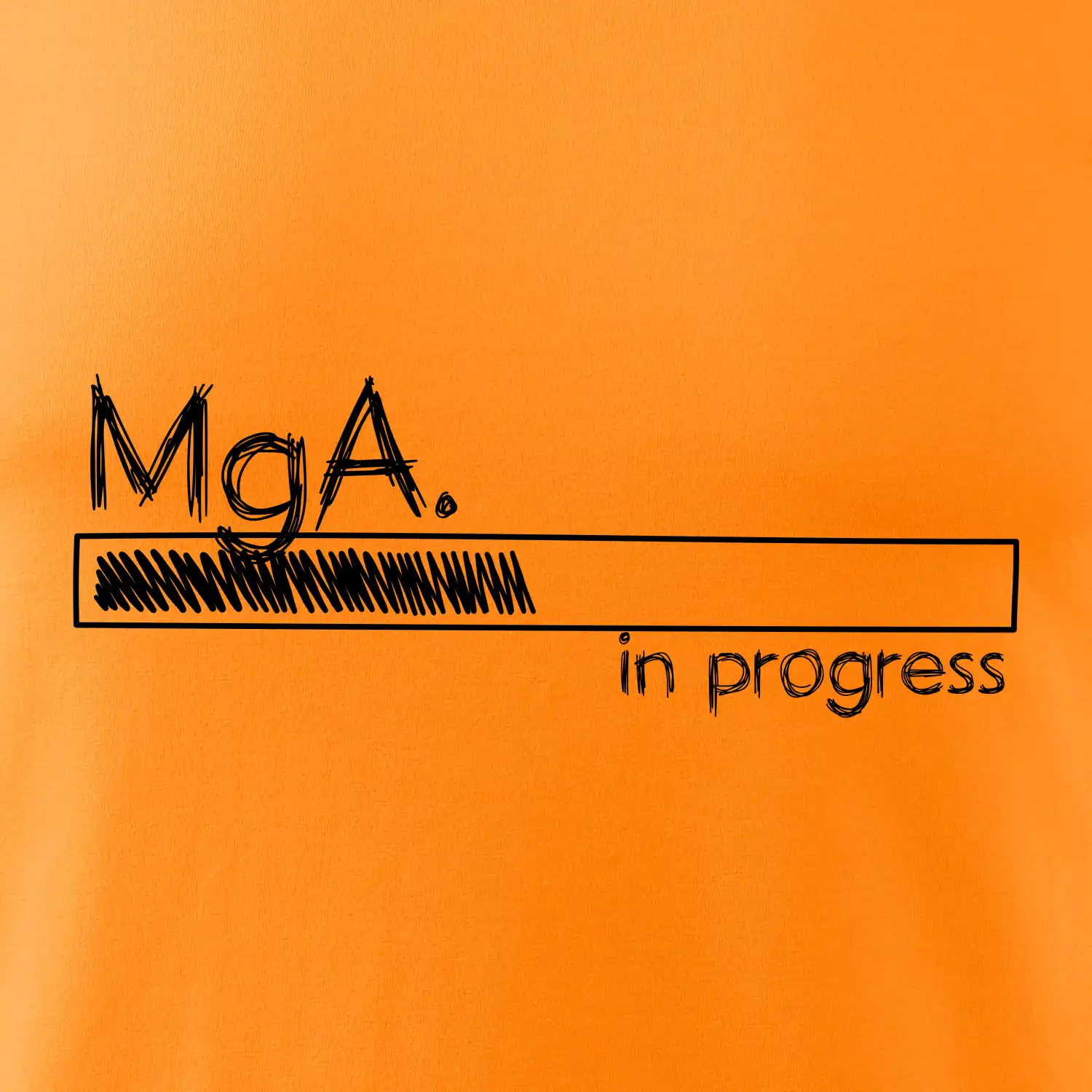 In progress titul MgA.  magistr / magistra umění