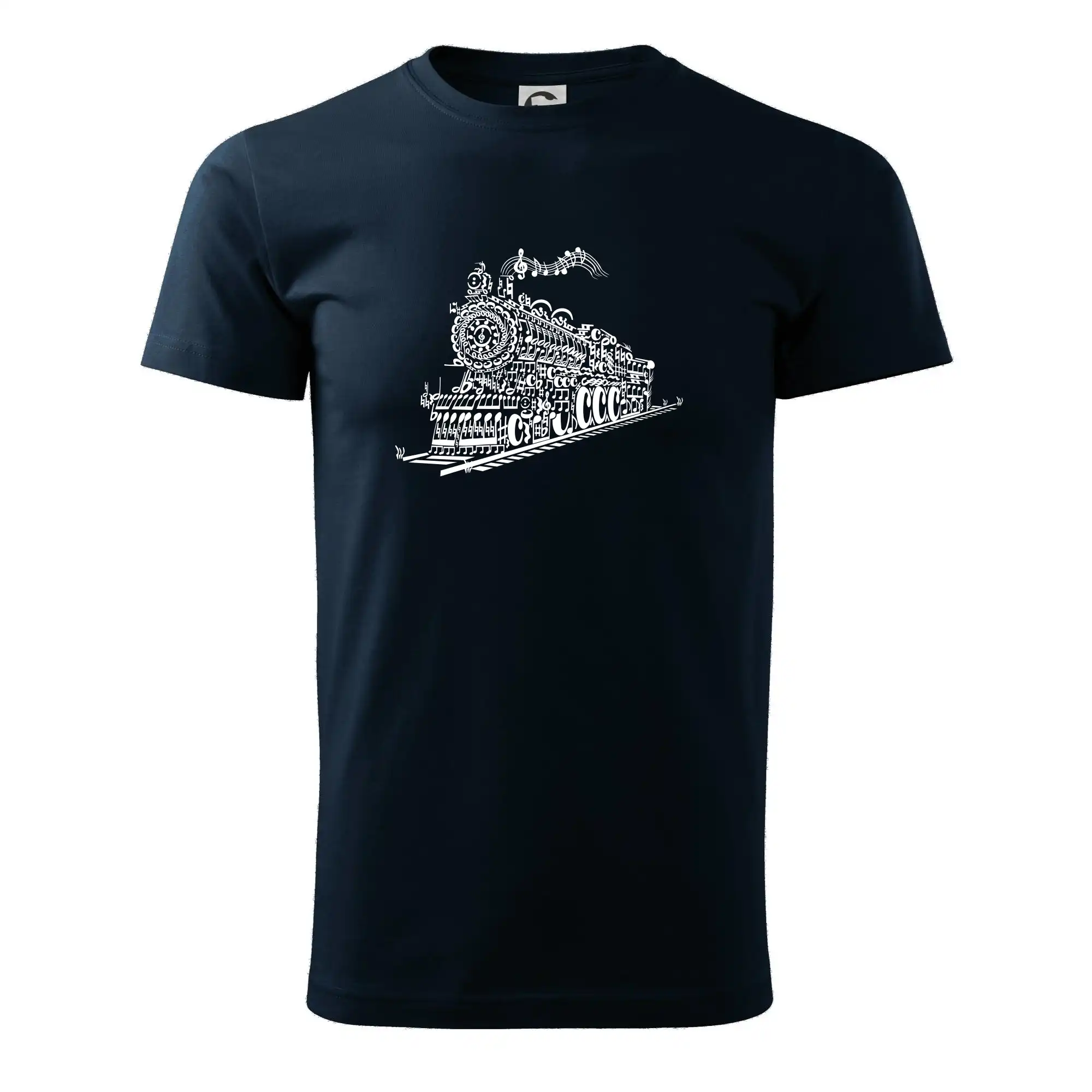 Stará lokomotiva z not