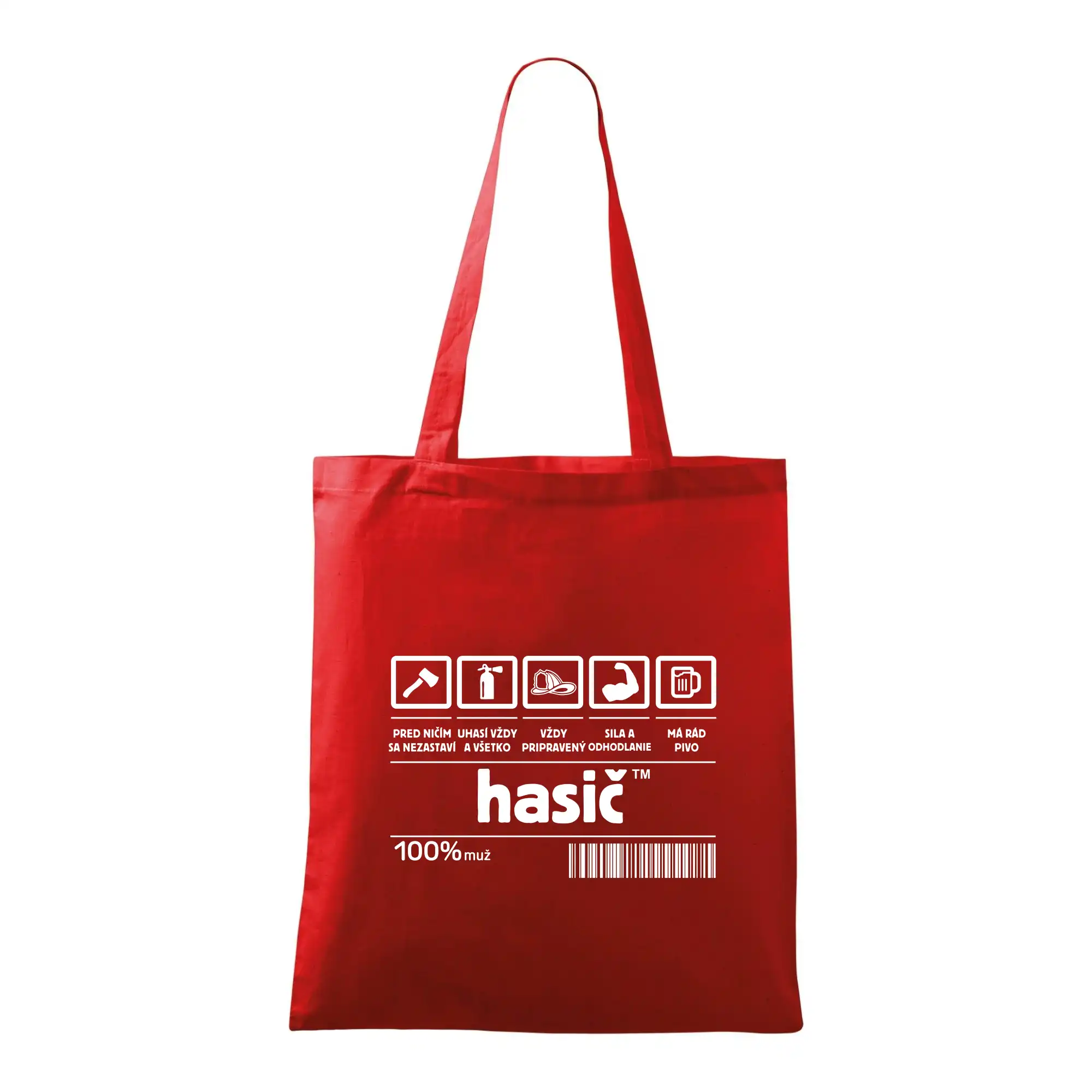 Čiarový kód - Hasič / hasička