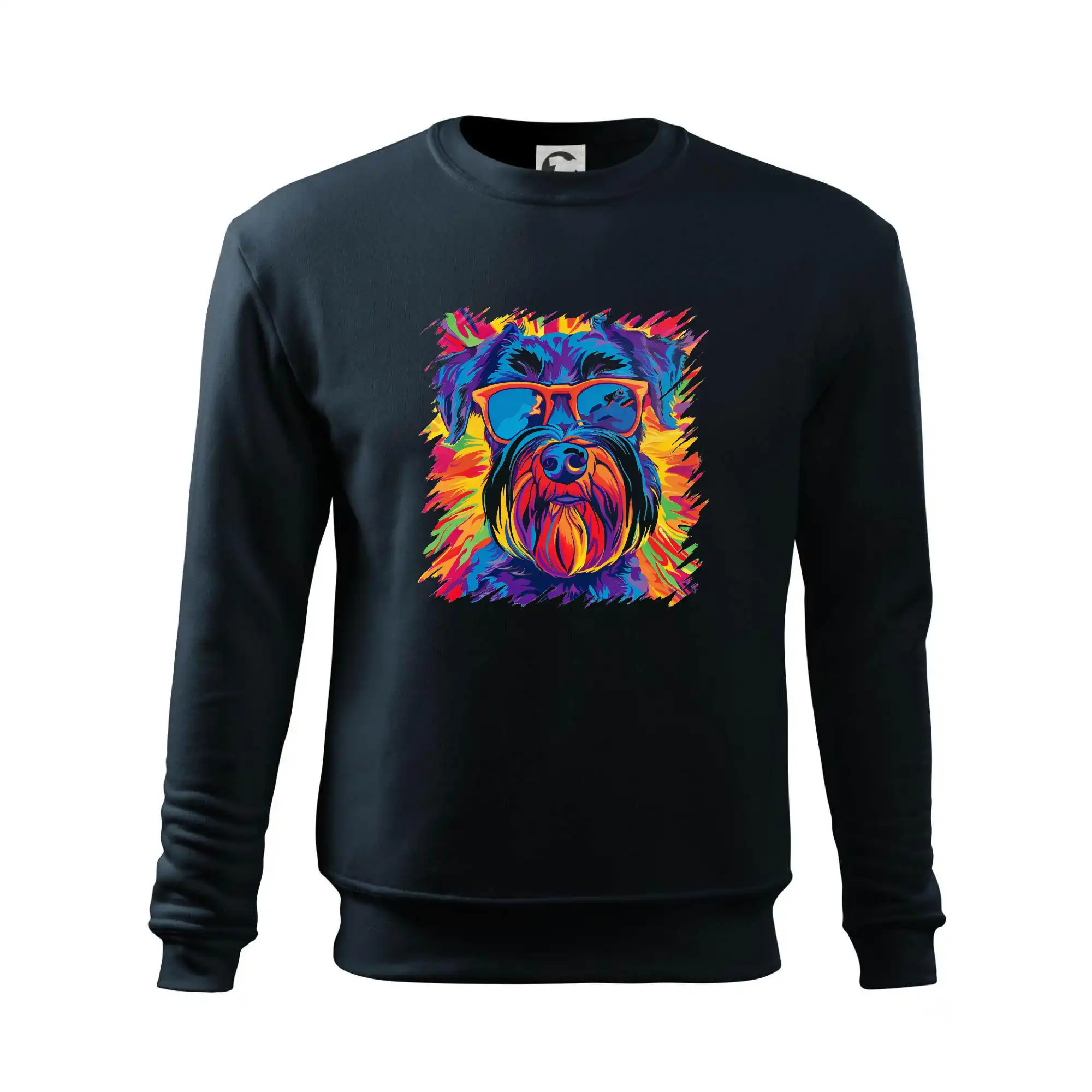 Knírač barevný styl 70s