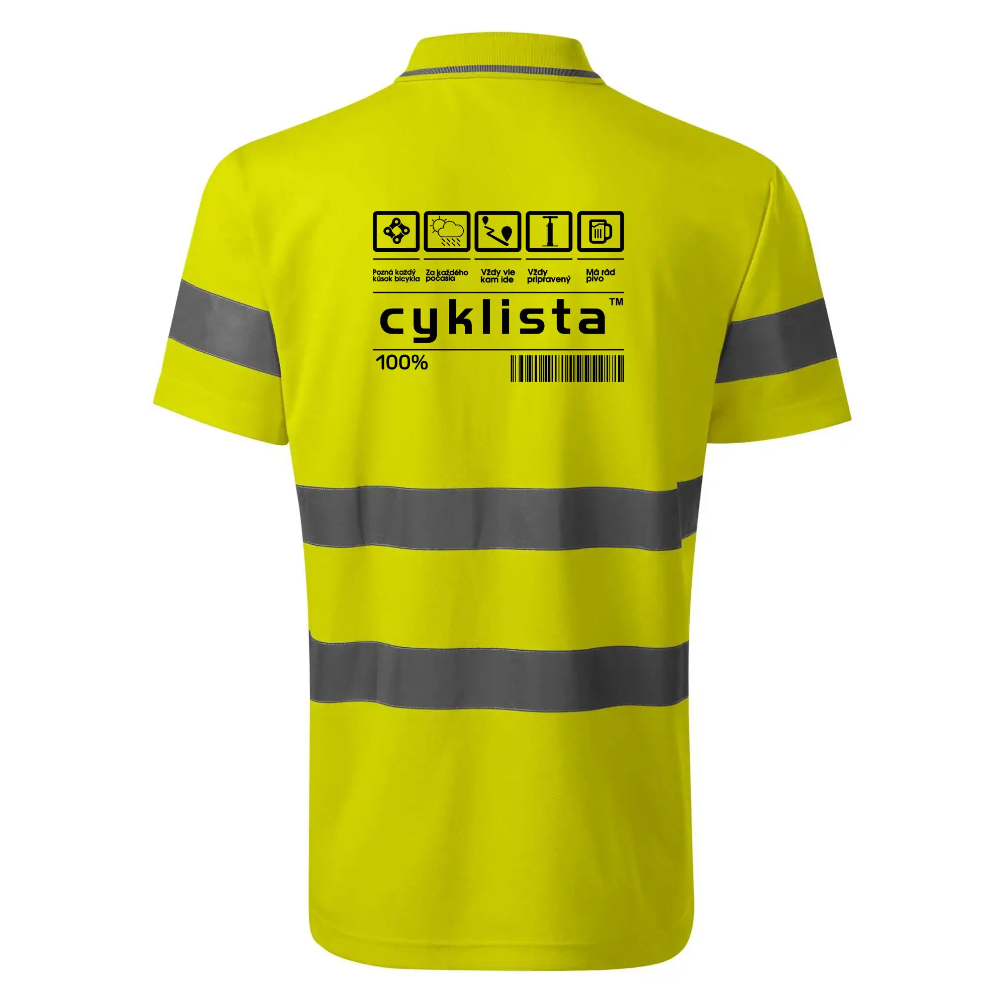 Čiarový kód - cyklista