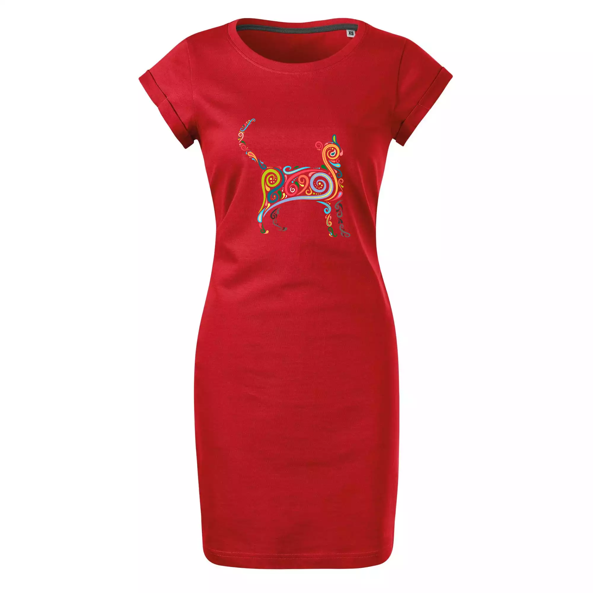 Kočka barevné křivky