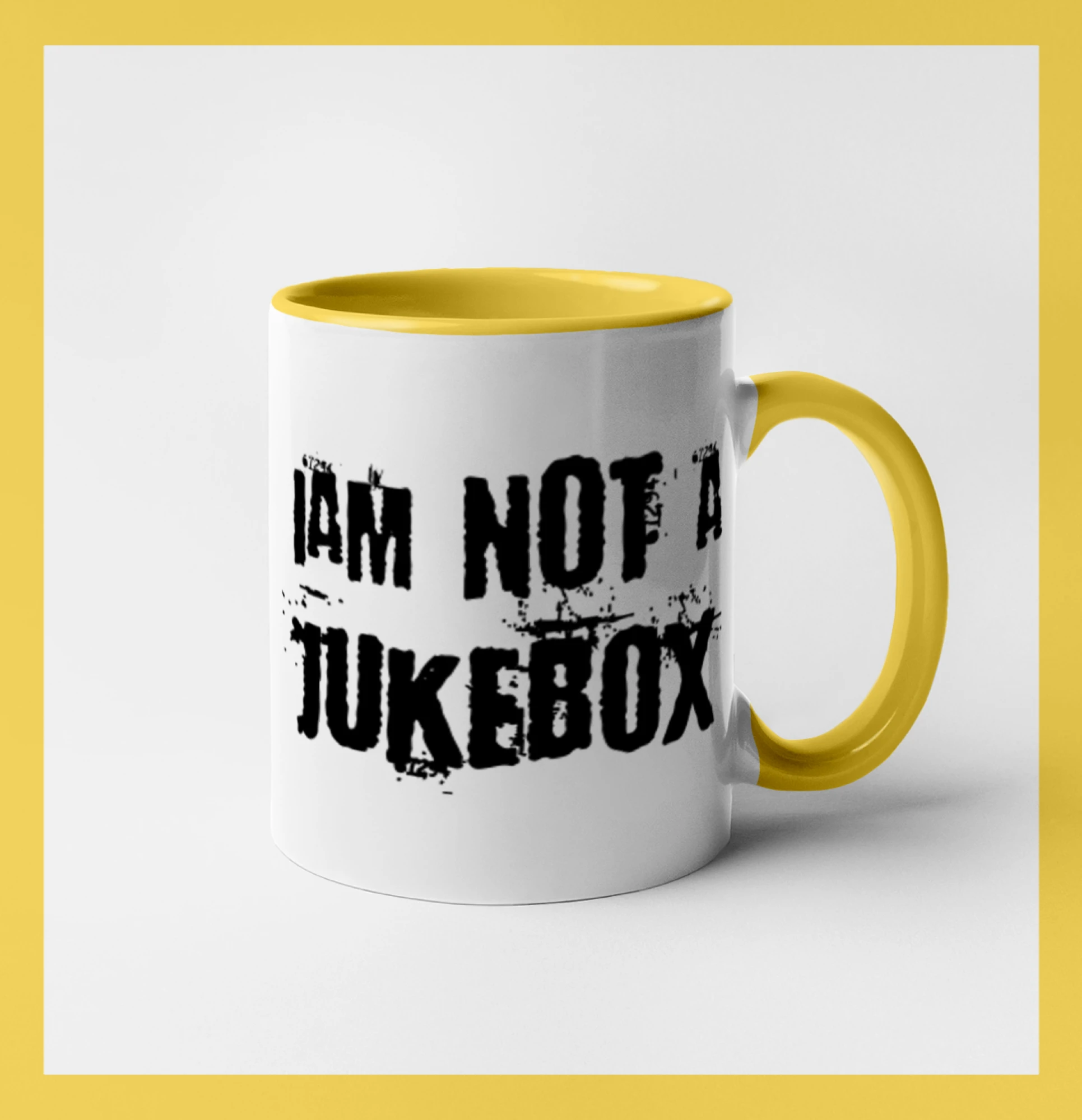 Iam not a jukebox - na prsou