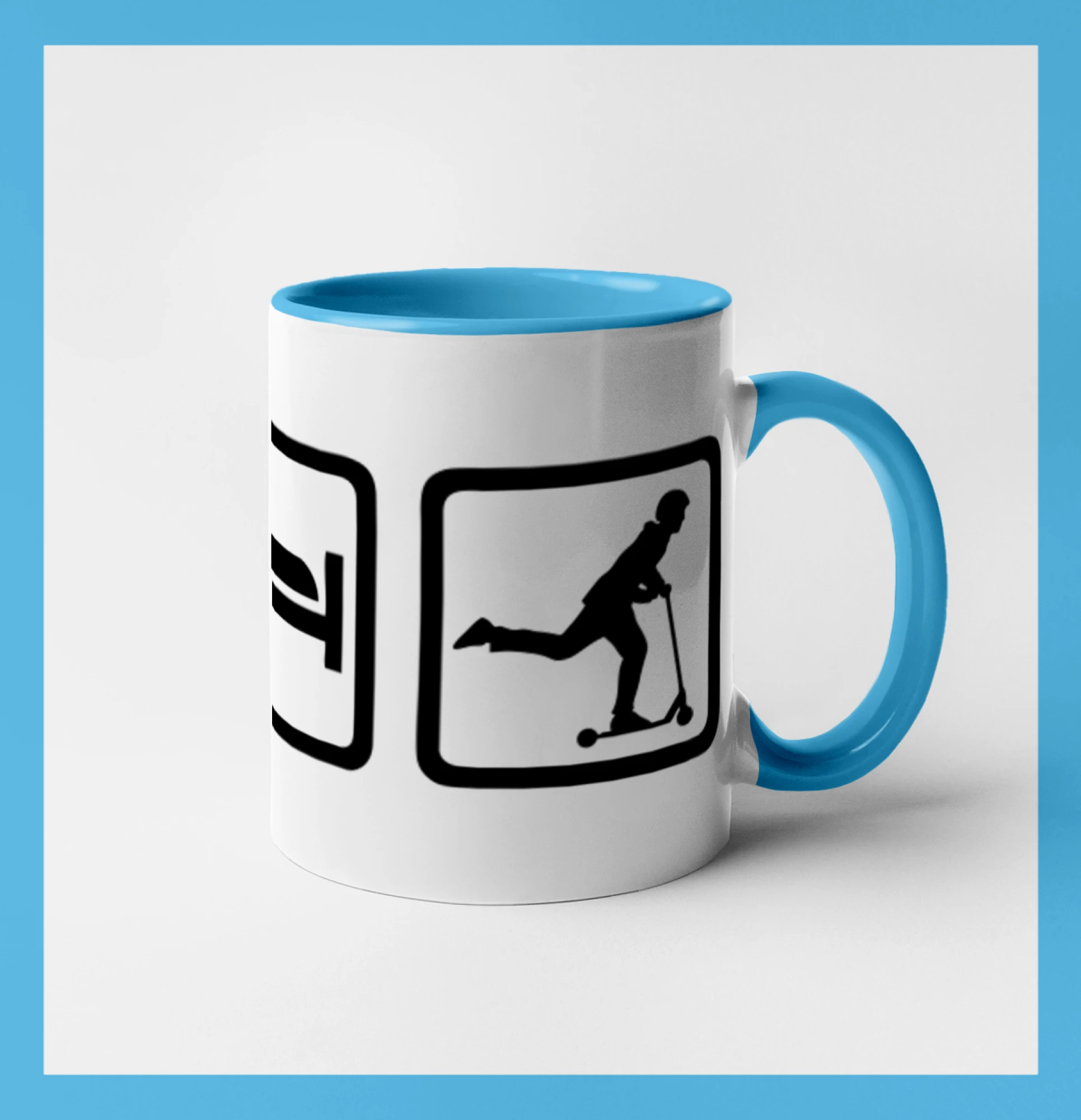 Eat sleep koloběh - koloběžka