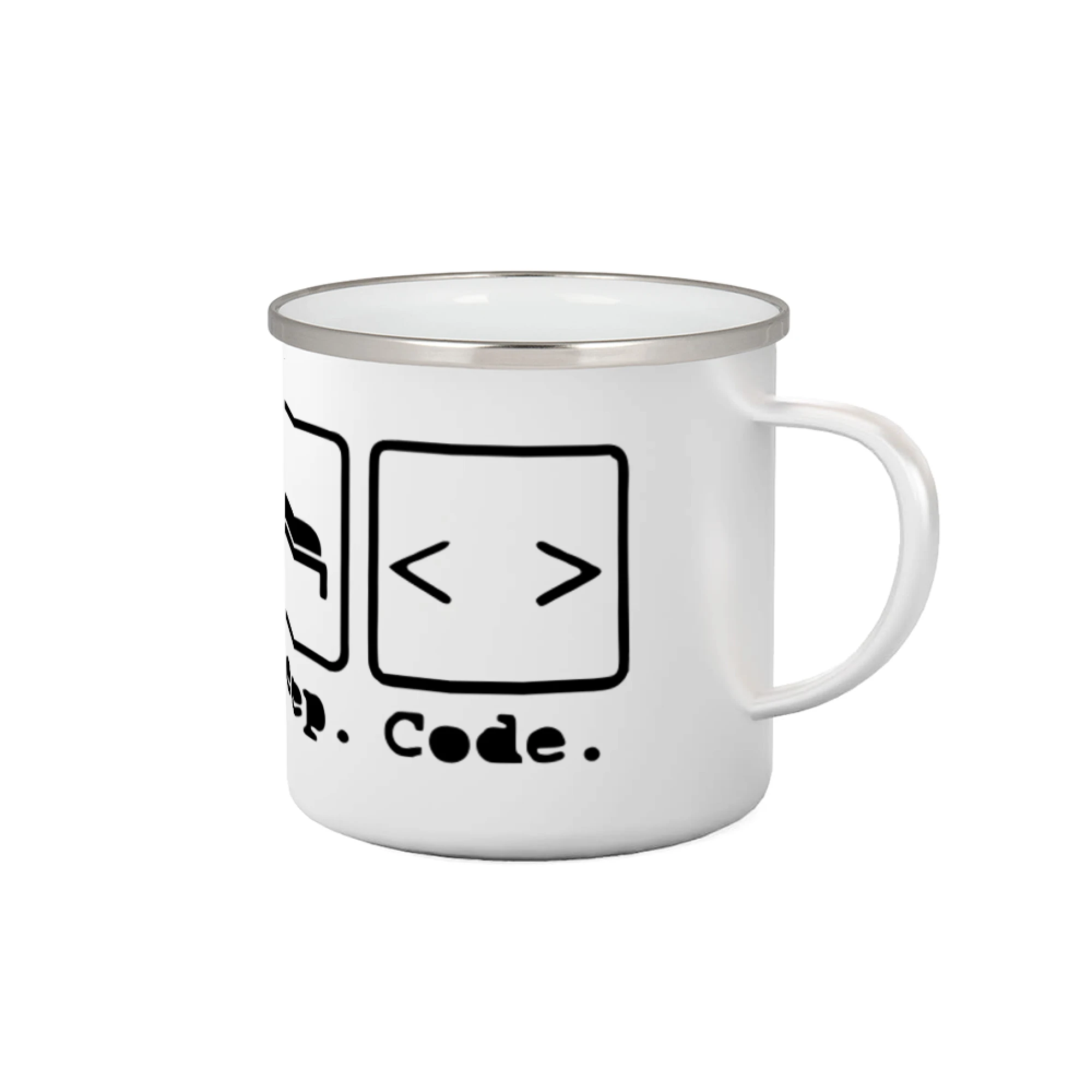 Eat sleep repeat - Eat sleep Code - Plecháčik