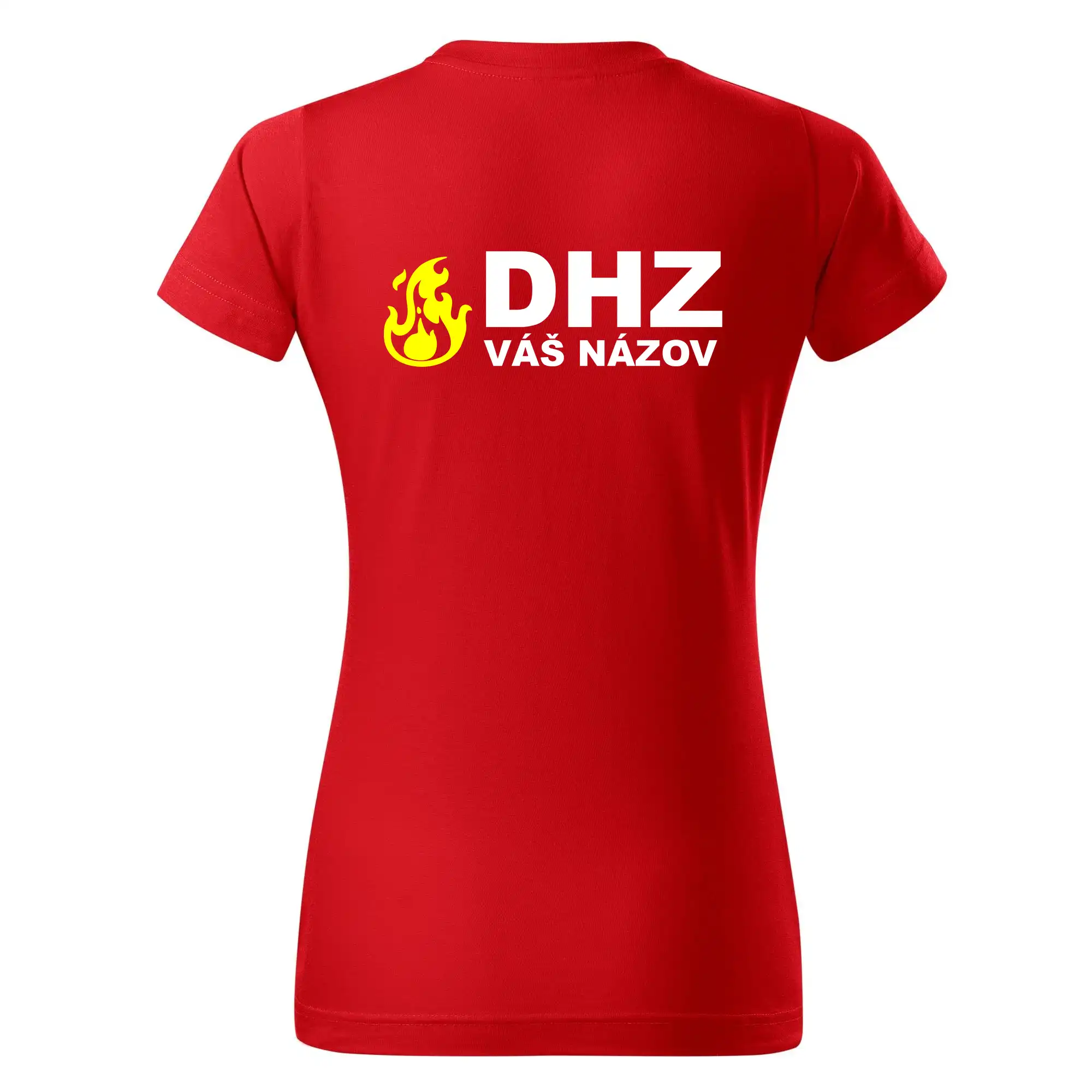 DHZ (oheň, firesport, názov sboru - vlastný nápis)