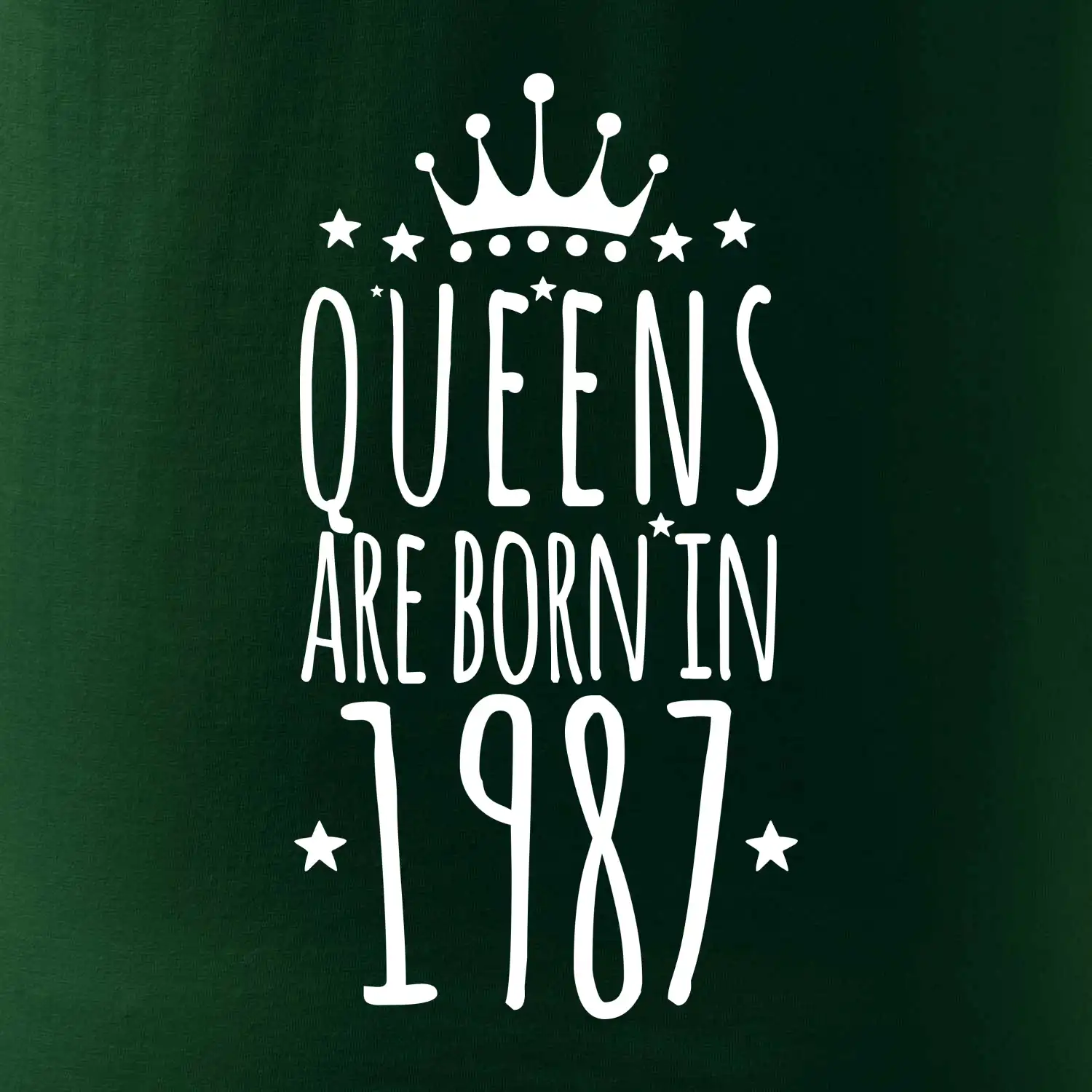 Queens are born in 1987
