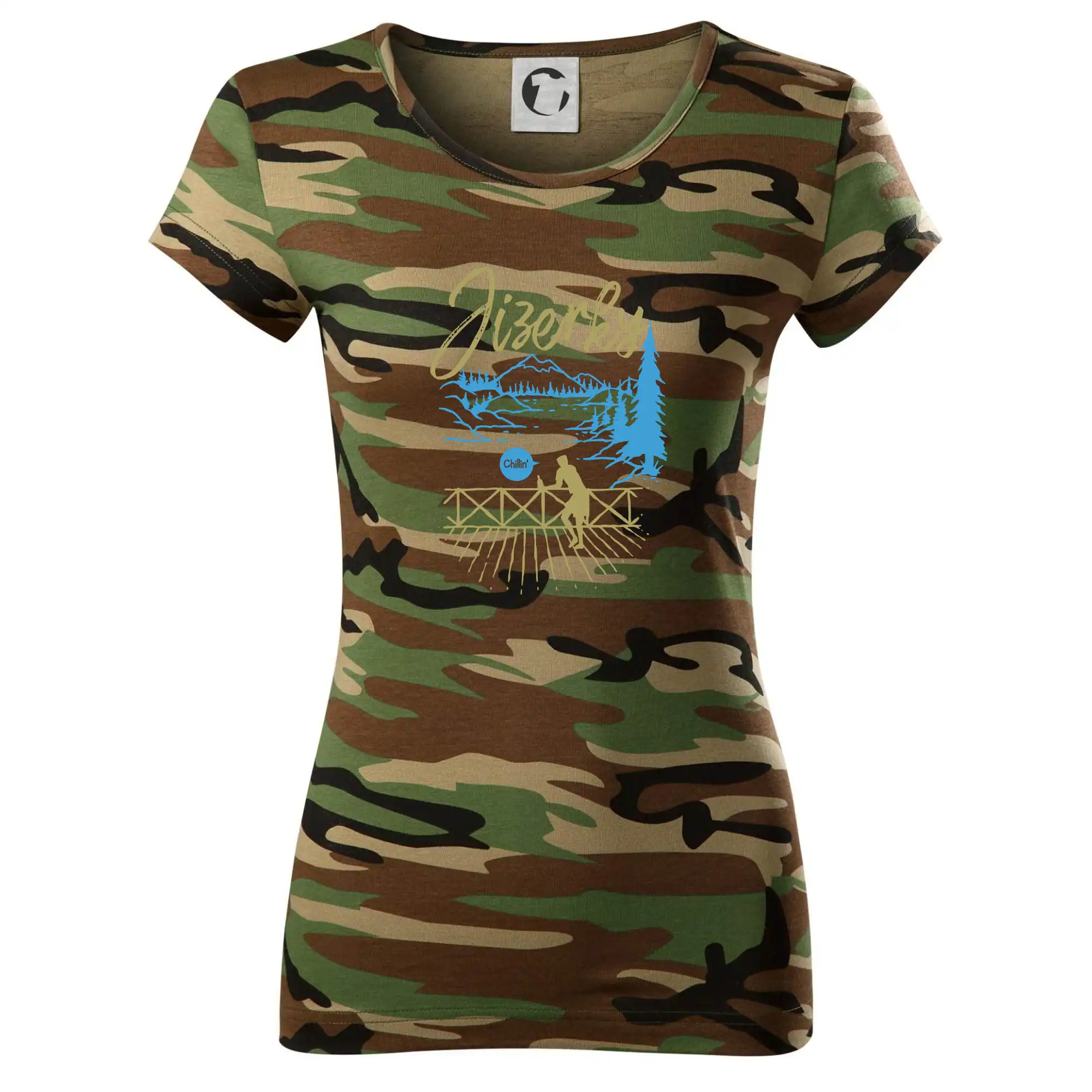 Jizerky - modrý les chill