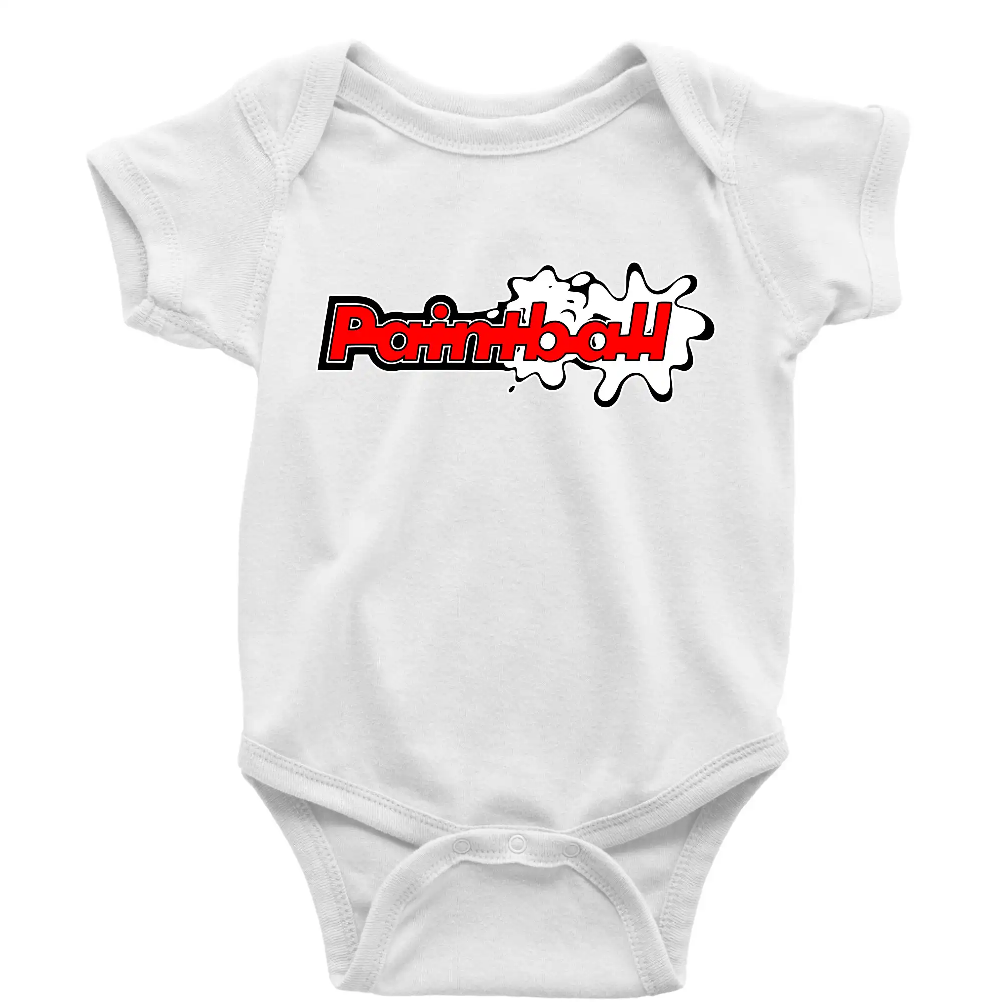 Airsoft a Paintball - Paintball splash - Body dojčenské s krátkym rukávom