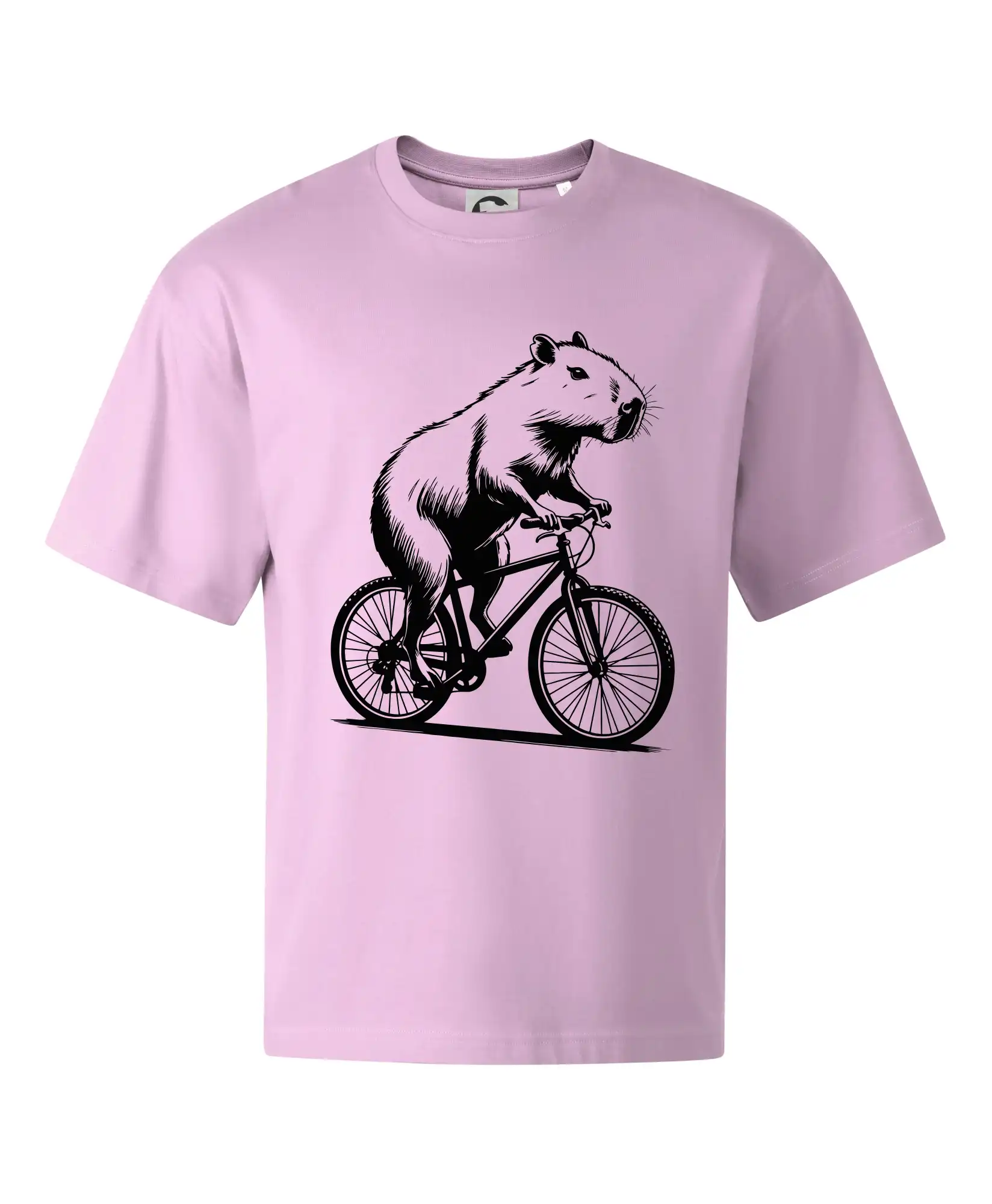 Kapybara na kole černá