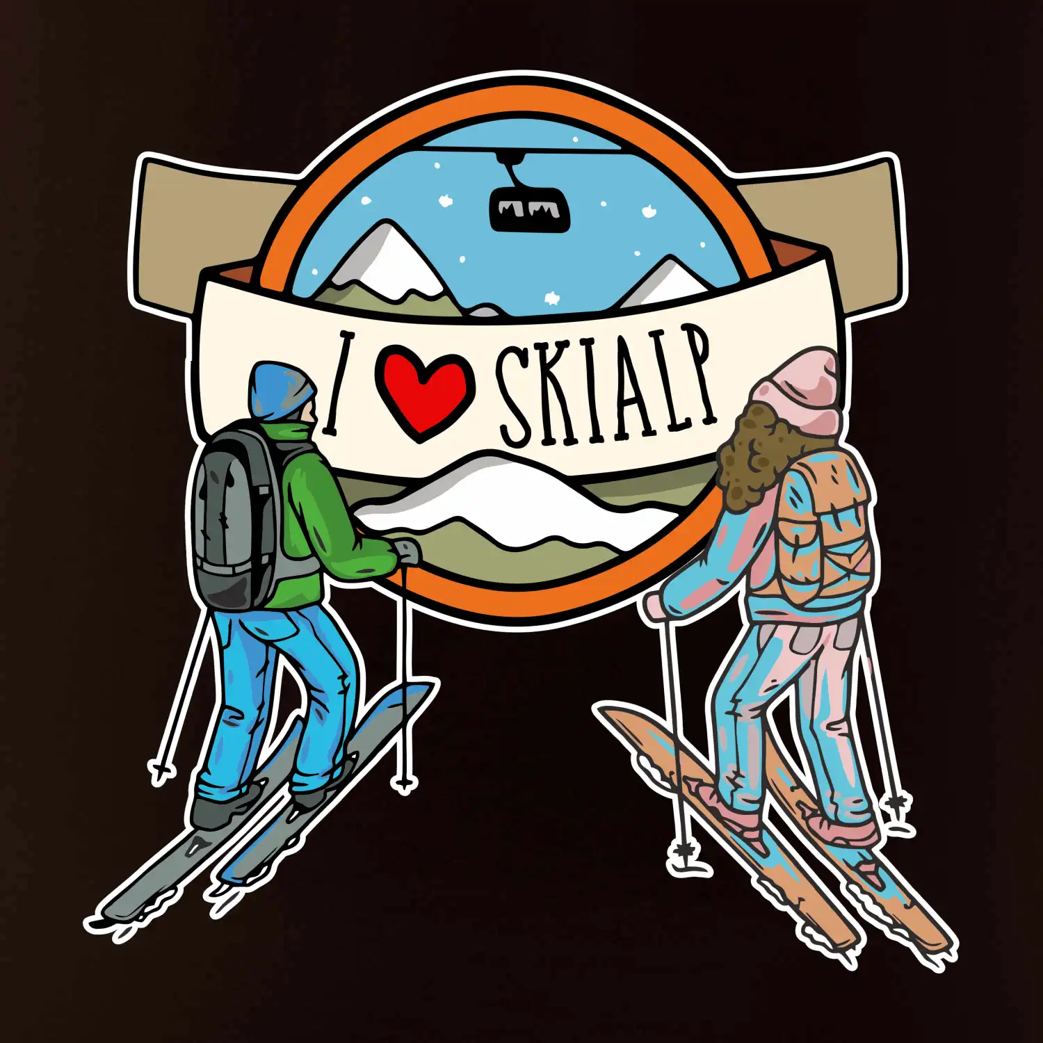 I love skialp