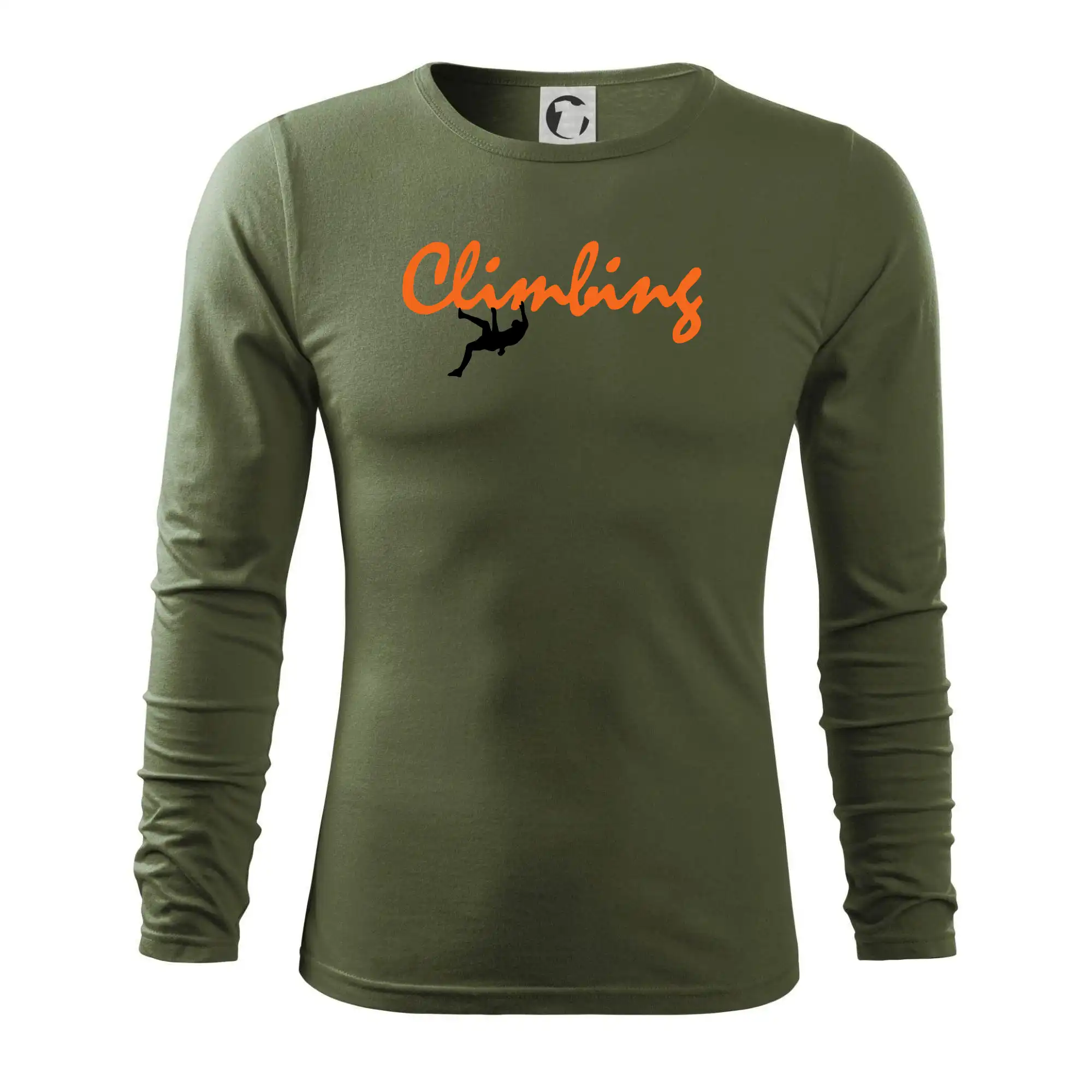 Climbing psací text