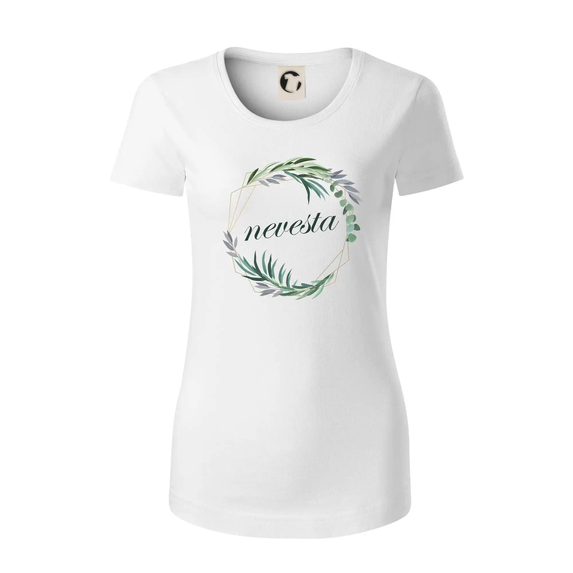 Nevesta kvetinový kruh zelený SK