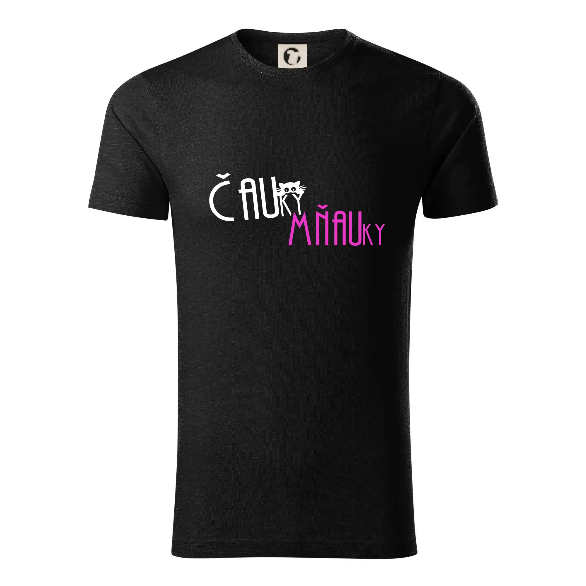 Tričká na párty - Čauky mňauky - Tričko z organickej bavlny